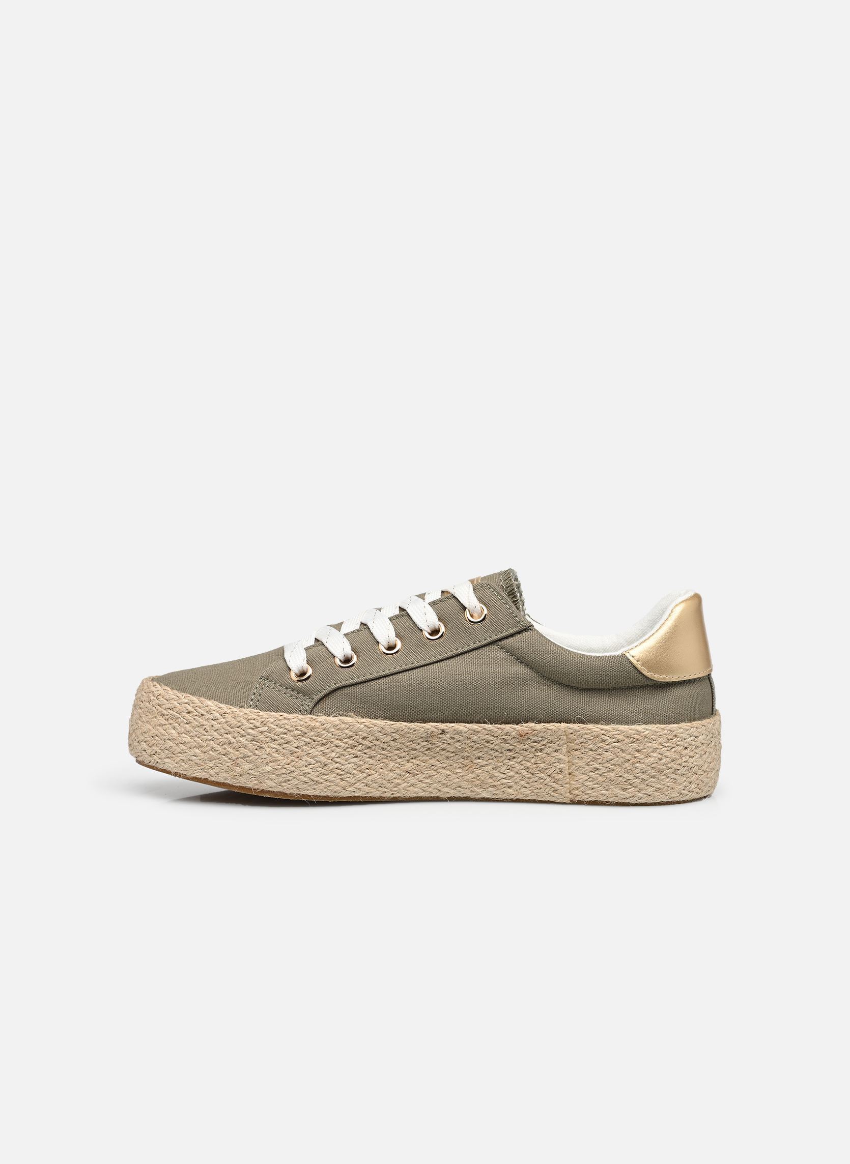 Espadrilles compensées et plateformes Espadrille SKATOUR femme vert MADE BY Espadrilles compensées et plateformes Espadrille SKATOUR femme vert Kaki