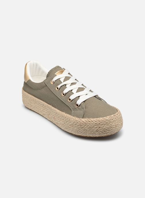 MADE BY Keil- und Plateau-Espadrilles Espadrille SKATOUR damen grün