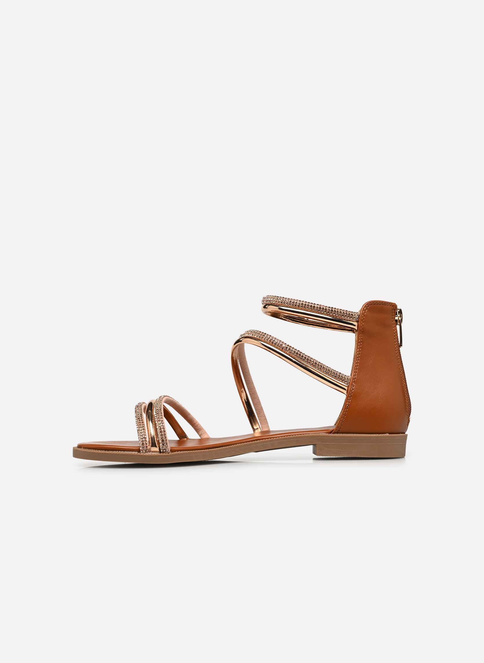 Flache Sandalen Sandale SPACONTA damen rosa MADE BY Flache Sandalen Sandale SPACONTA damen rosa Rose gold