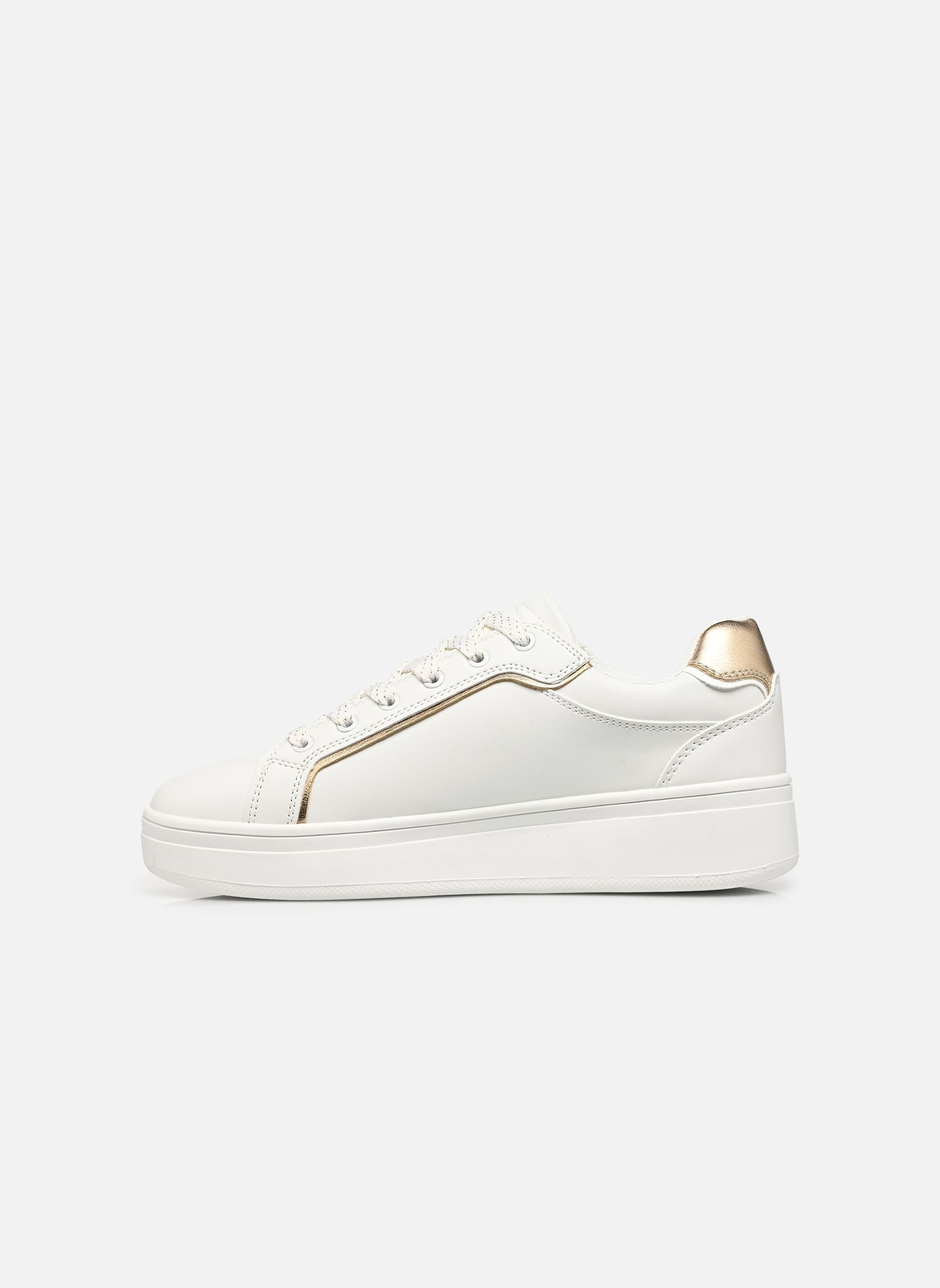 Sneakers Basket ATABRODE dames wit MADE BY Sneakers Basket ATABRODE dames wit Beige