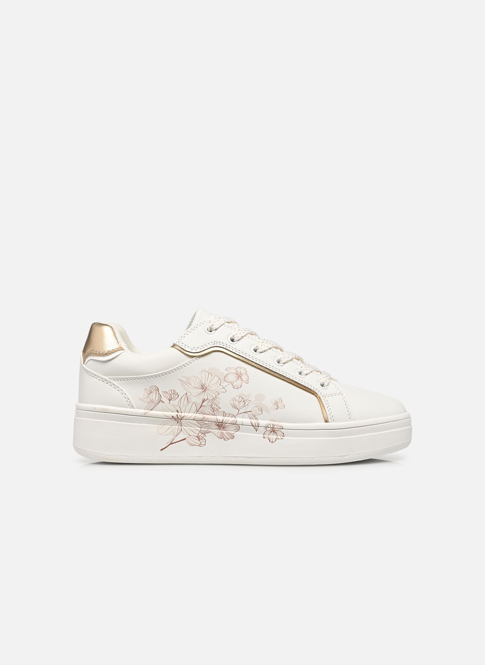 Sneakers Basket ATABRODE dames wit MADE BY Sneakers Basket ATABRODE dames wit Beige