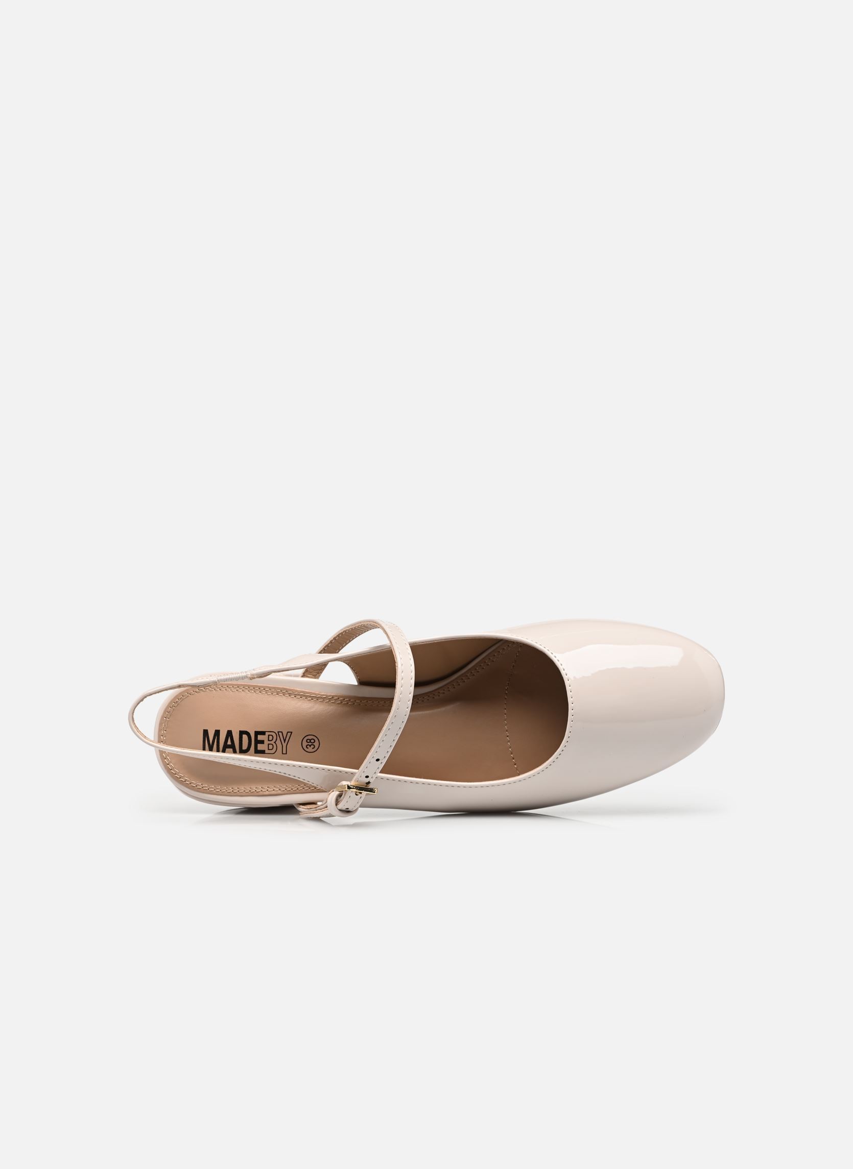 Slingback pumps Slingback JAMELIA dames wit MADE BY Slingback pumps Slingback JAMELIA dames wit BLANC