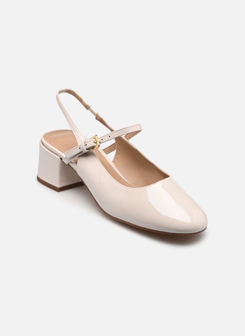 MADE BY Escarpins à brides Slingback JAMELIA femme blanc