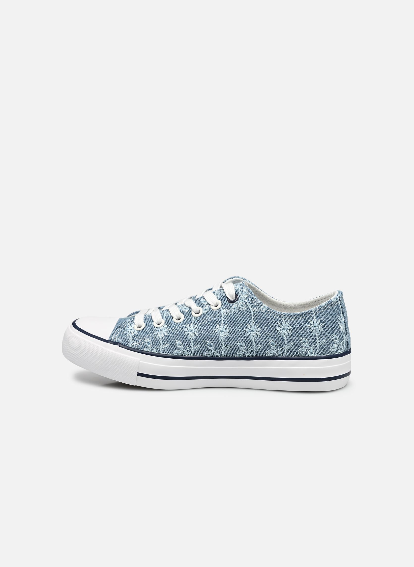 Leinen-Sneaker Basket GOTANTIKIA damen blau MADE BY Leinen-Sneaker Basket GOTANTIKIA damen blau Bleu