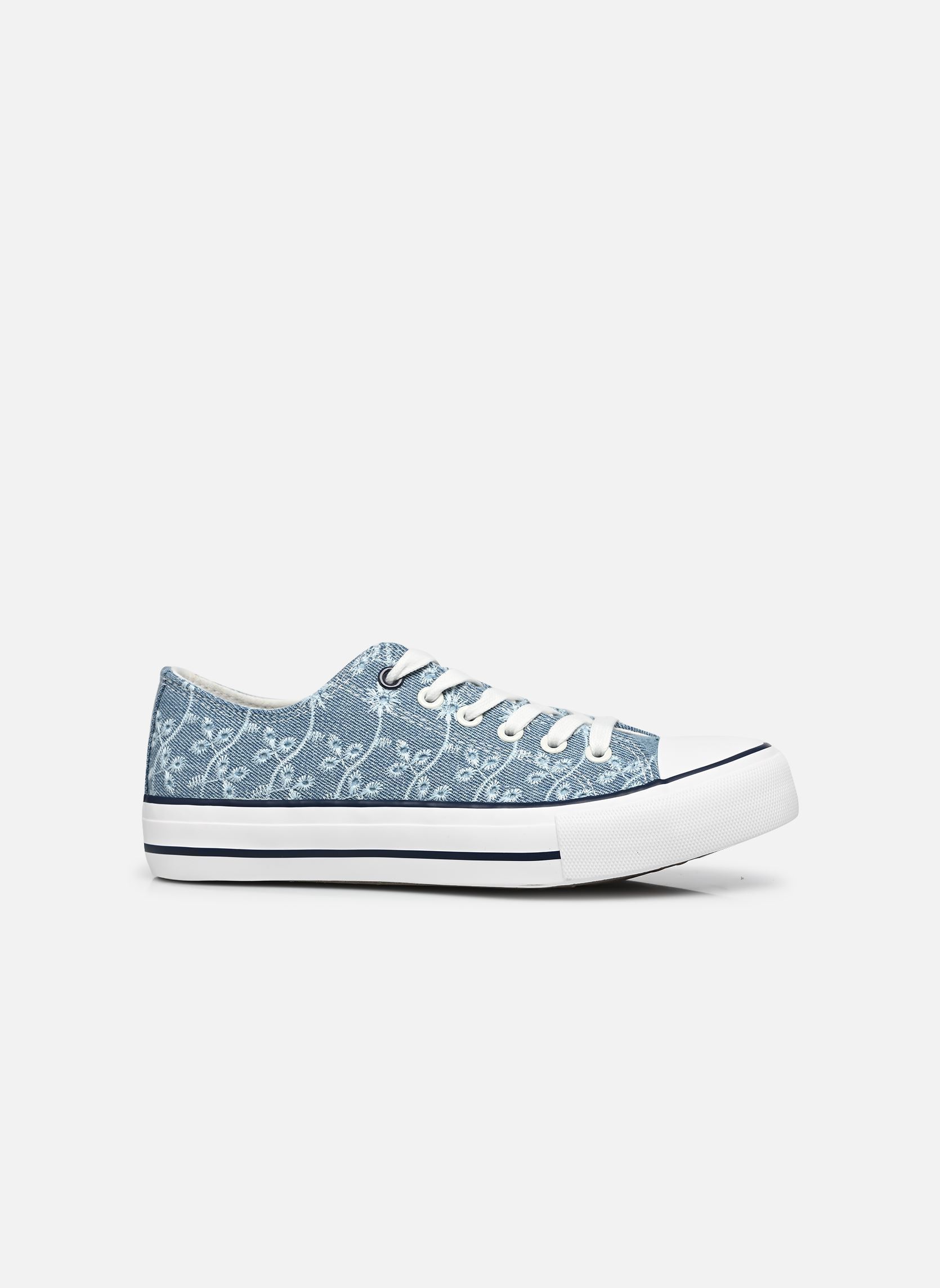 Leinen-Sneaker Basket GOTANTIKIA damen blau MADE BY Leinen-Sneaker Basket GOTANTIKIA damen blau Bleu