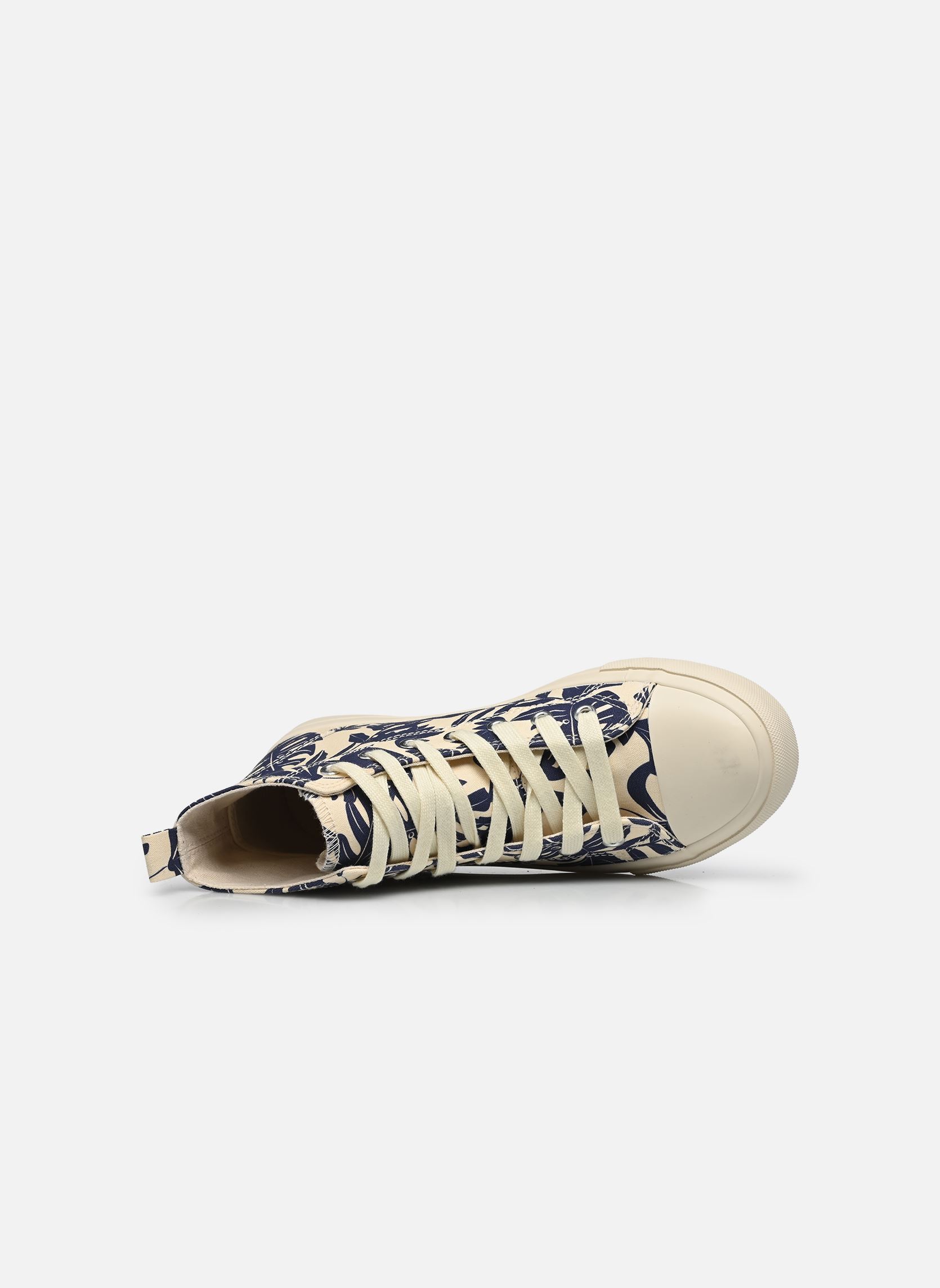 Leinen-Sneaker Baskets GOTOK damen blau MADE BY Leinen-Sneaker Baskets GOTOK damen blau Bleu