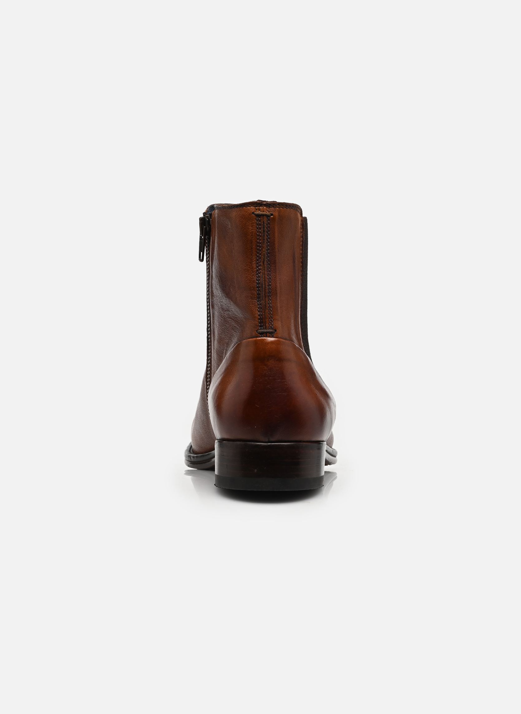Enkellaarzen en laarzen Vulc heren bruin Brett & Sons Enkellaarzen en laarzen Vulc heren bruin BRANDY