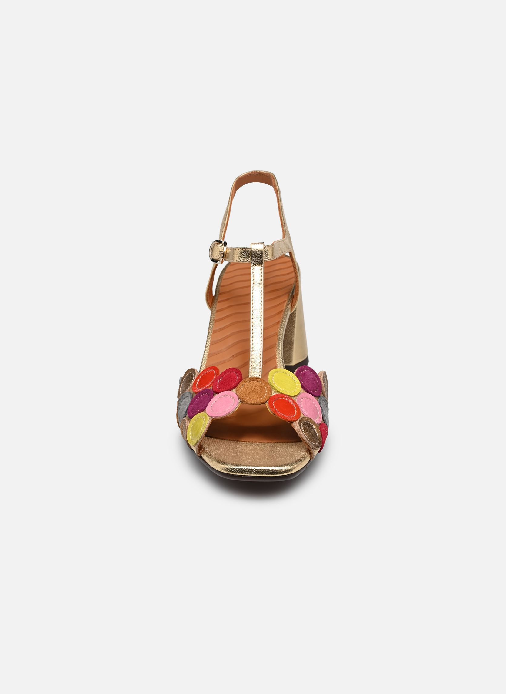 Sandalen RYCUSE damen gold und bronze Chie Mihara Sandalen RYCUSE damen gold und bronze Pala Rycuse Dali champan