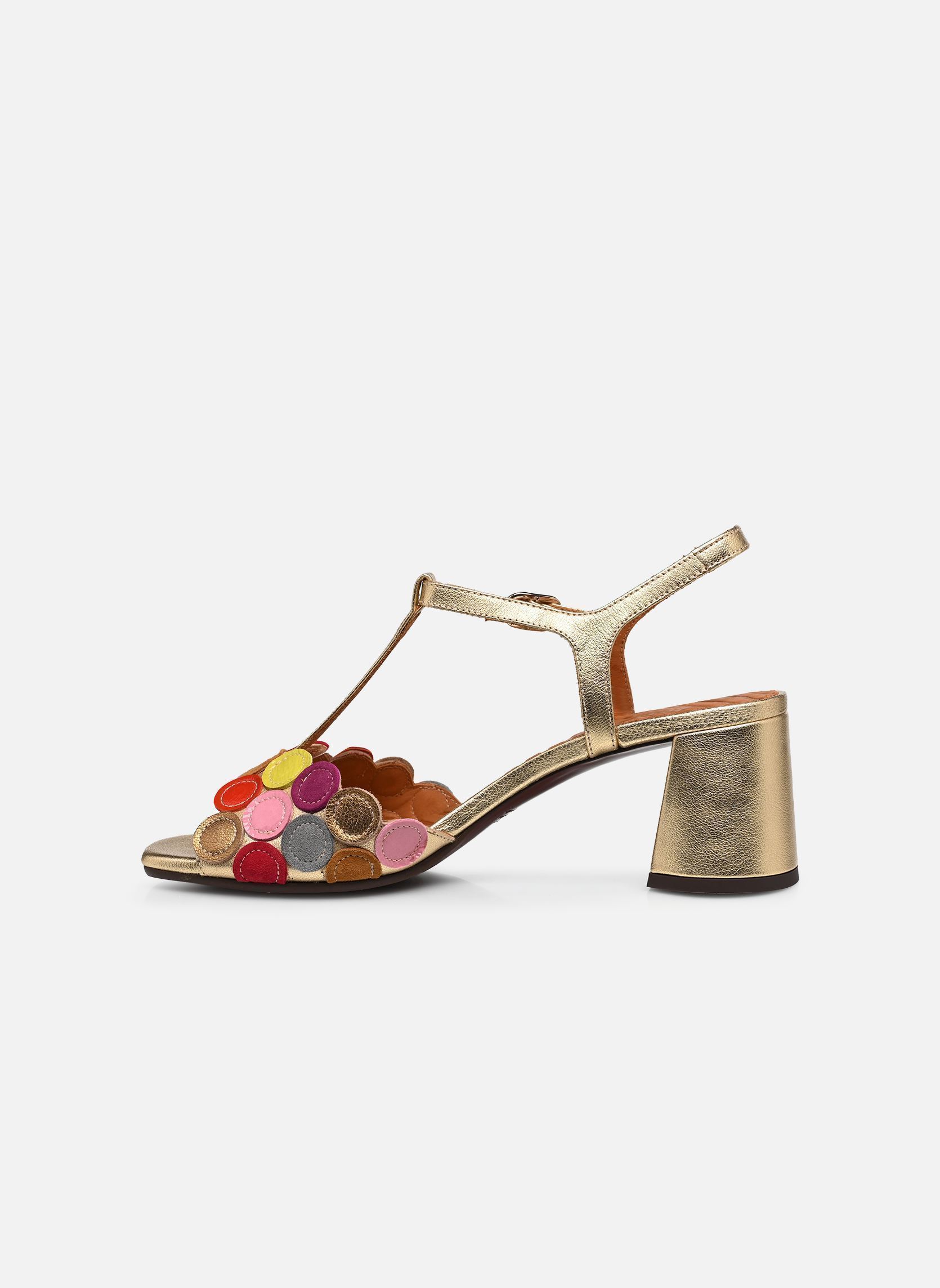Sandalen RYCUSE damen gold und bronze Chie Mihara Sandalen RYCUSE damen gold und bronze Pala Rycuse Dali champan