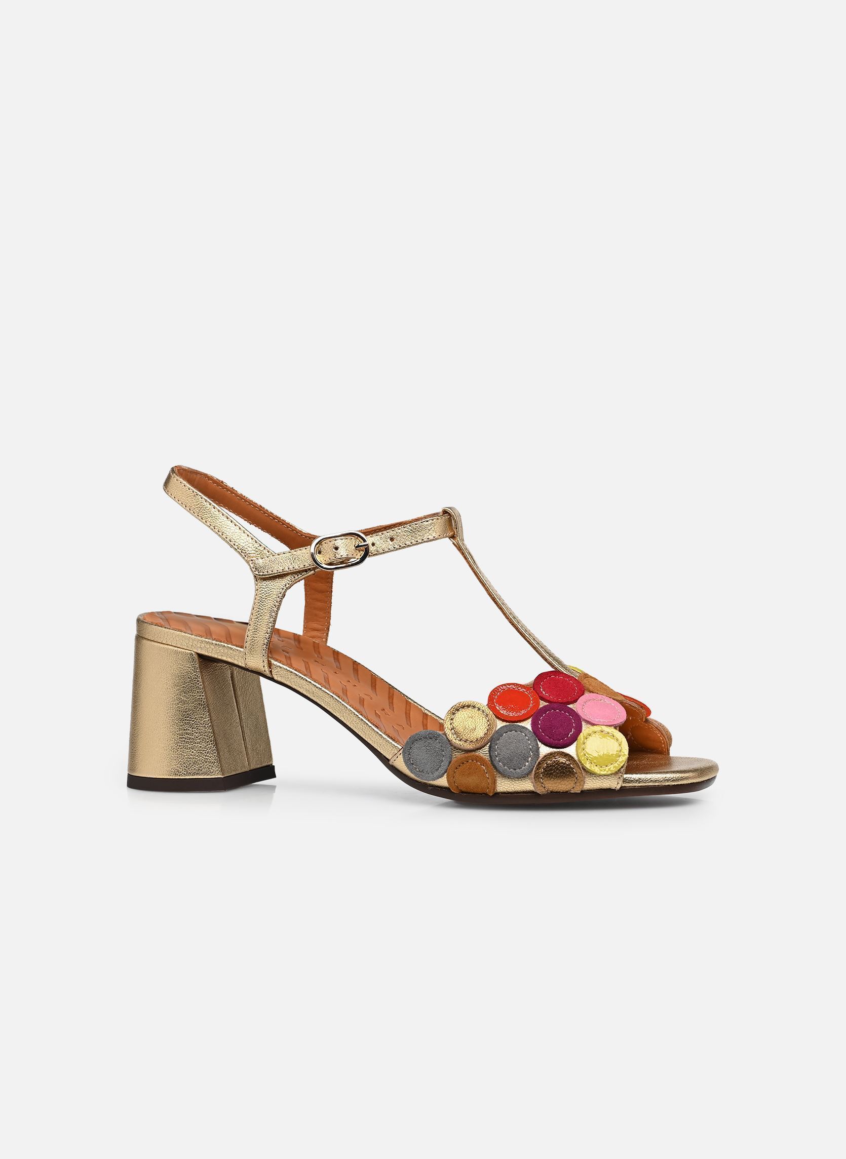 Sandalen RYCUSE damen gold und bronze Chie Mihara Sandalen RYCUSE damen gold und bronze Pala Rycuse Dali champan