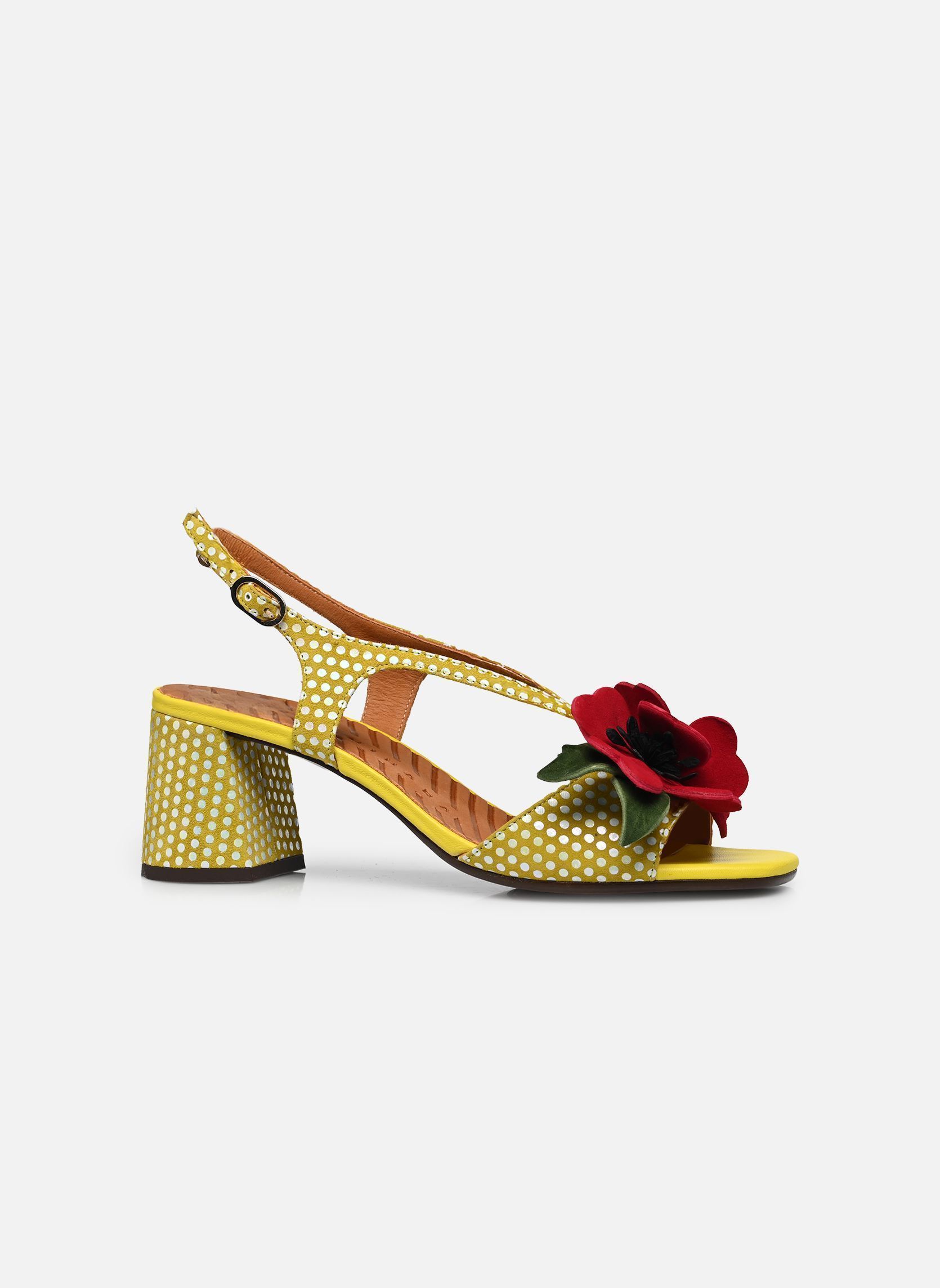 Sandales RYMANE femme jaune Chie Mihara Sandales RYMANE femme jaune Dotto lemon Ante rojo Linda su