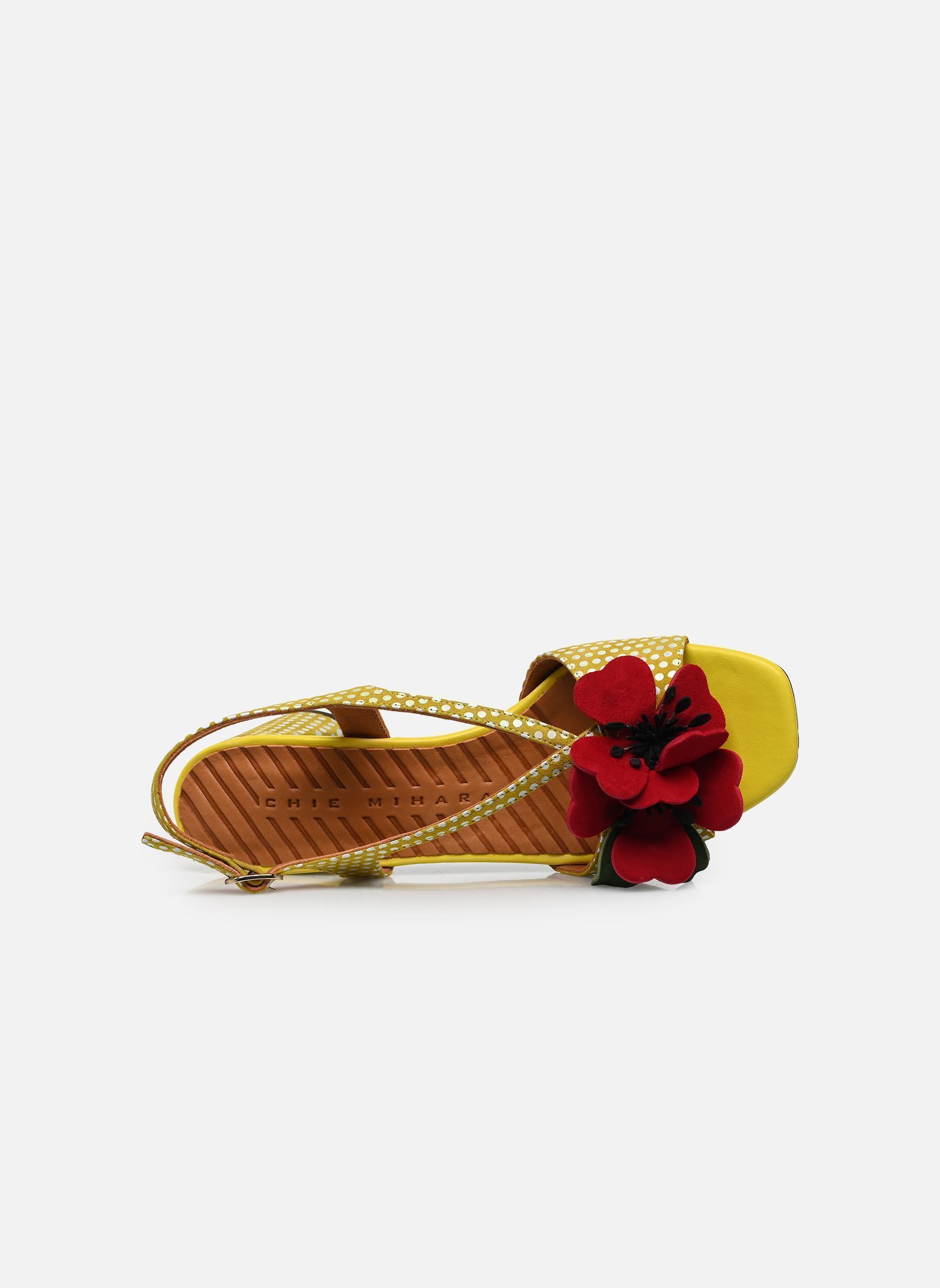 Sandales RYMANE femme jaune Chie Mihara Sandales RYMANE femme jaune Dotto lemon Ante rojo Linda su