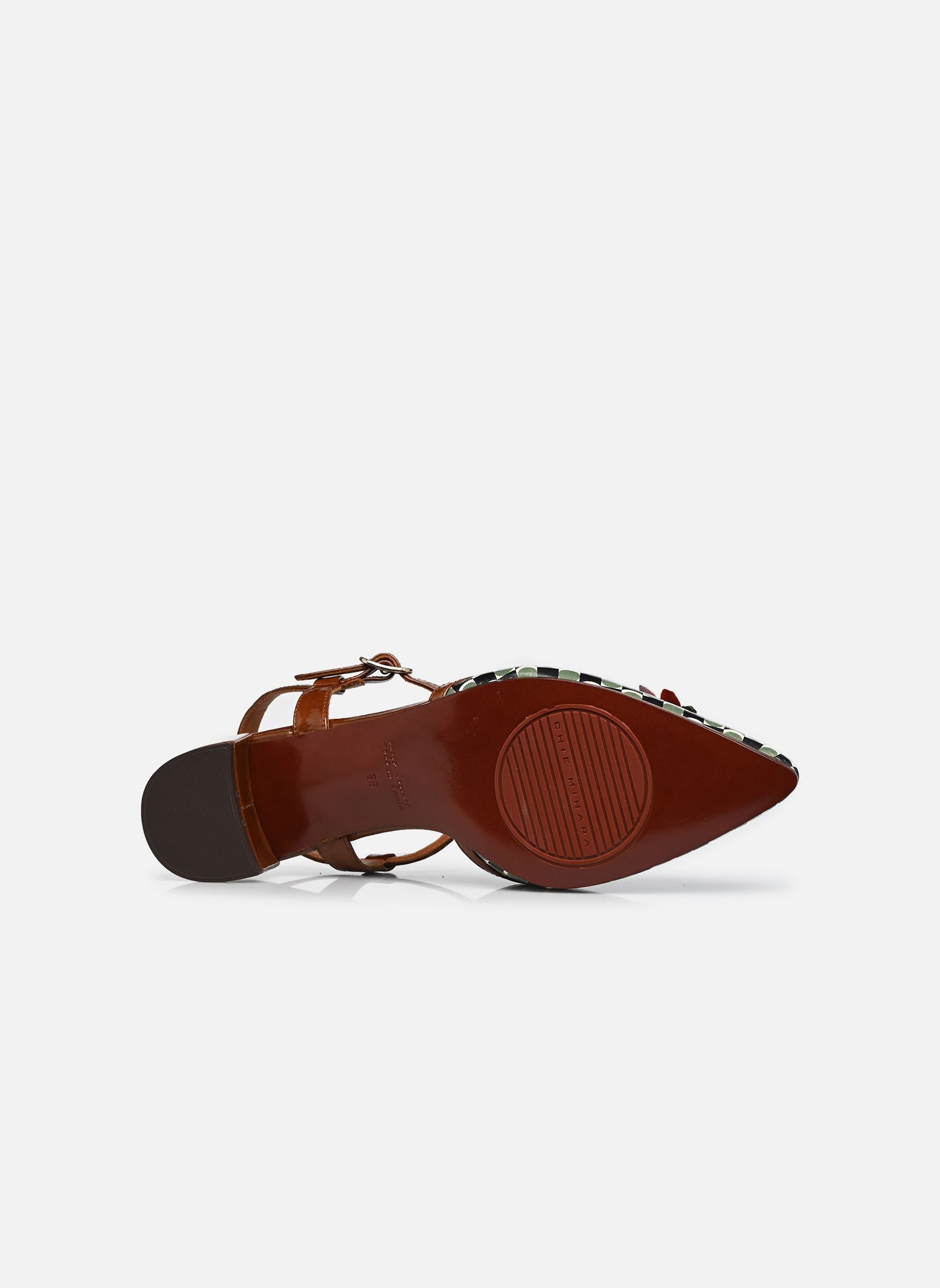 Slingback pumps HELENI dames bruin Chie Mihara Slingback pumps HELENI dames bruin Tego jade Sucre castaño