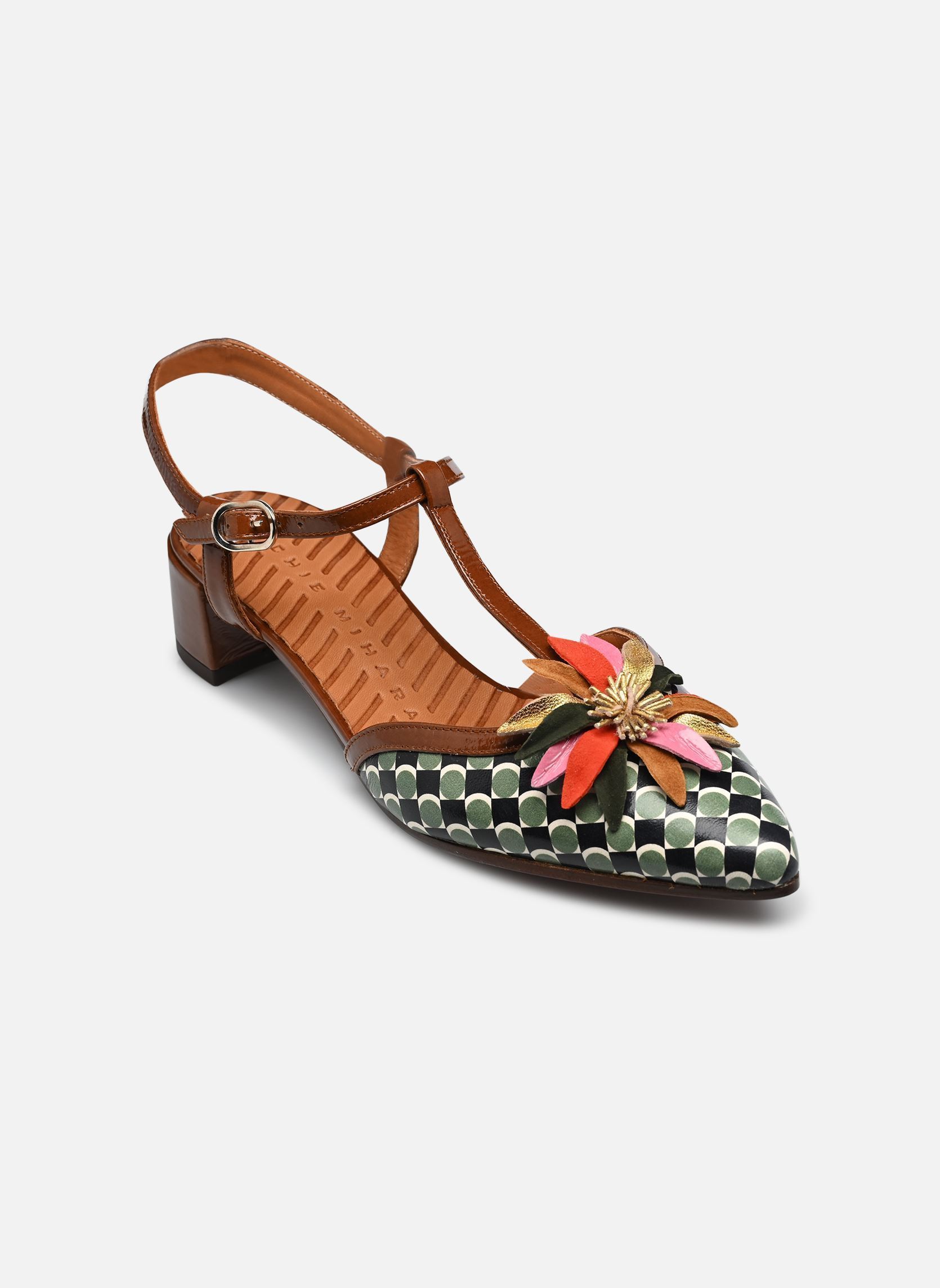Slingback pumps HELENI dames bruin Chie Mihara Slingback pumps HELENI dames bruin Tego jade Sucre castaño