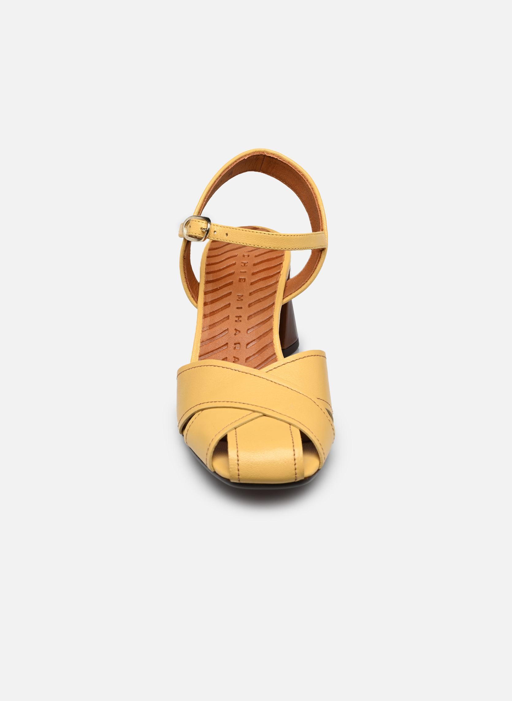 Sandalen ROLEY48 dames geel Chie Mihara Sandalen ROLEY48 dames geel Kimera yema Sucre castaño