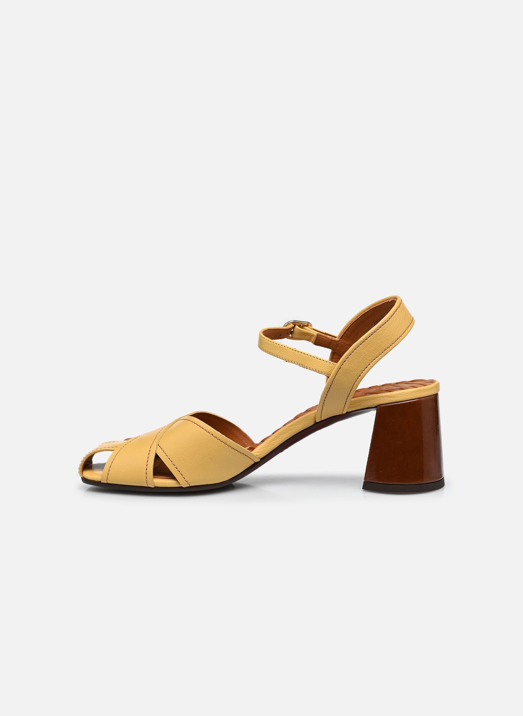 Sandalen ROLEY48 dames geel Chie Mihara Sandalen ROLEY48 dames geel Kimera yema Sucre castaño