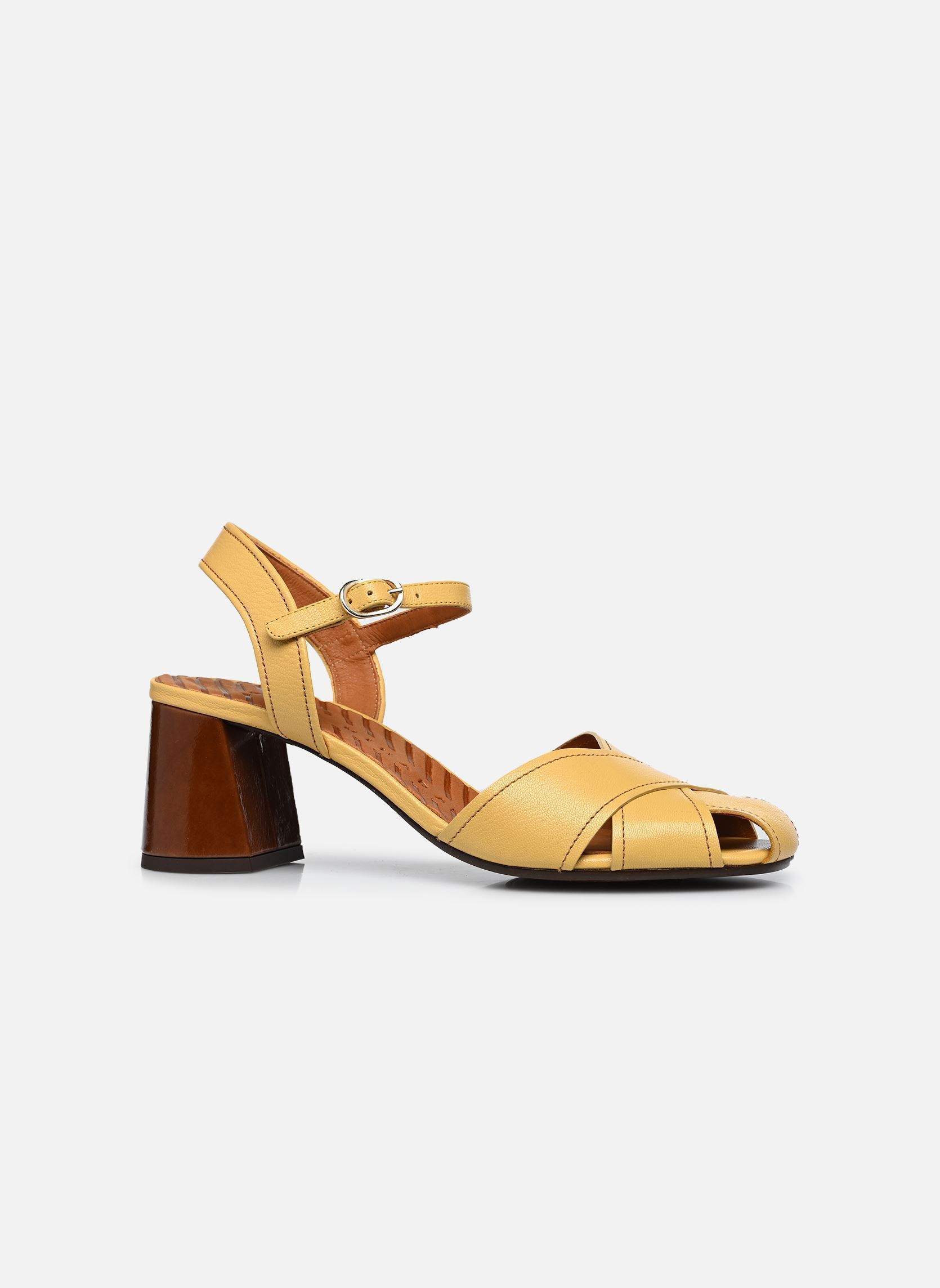 Sandalen ROLEY48 dames geel Chie Mihara Sandalen ROLEY48 dames geel Kimera yema Sucre castaño
