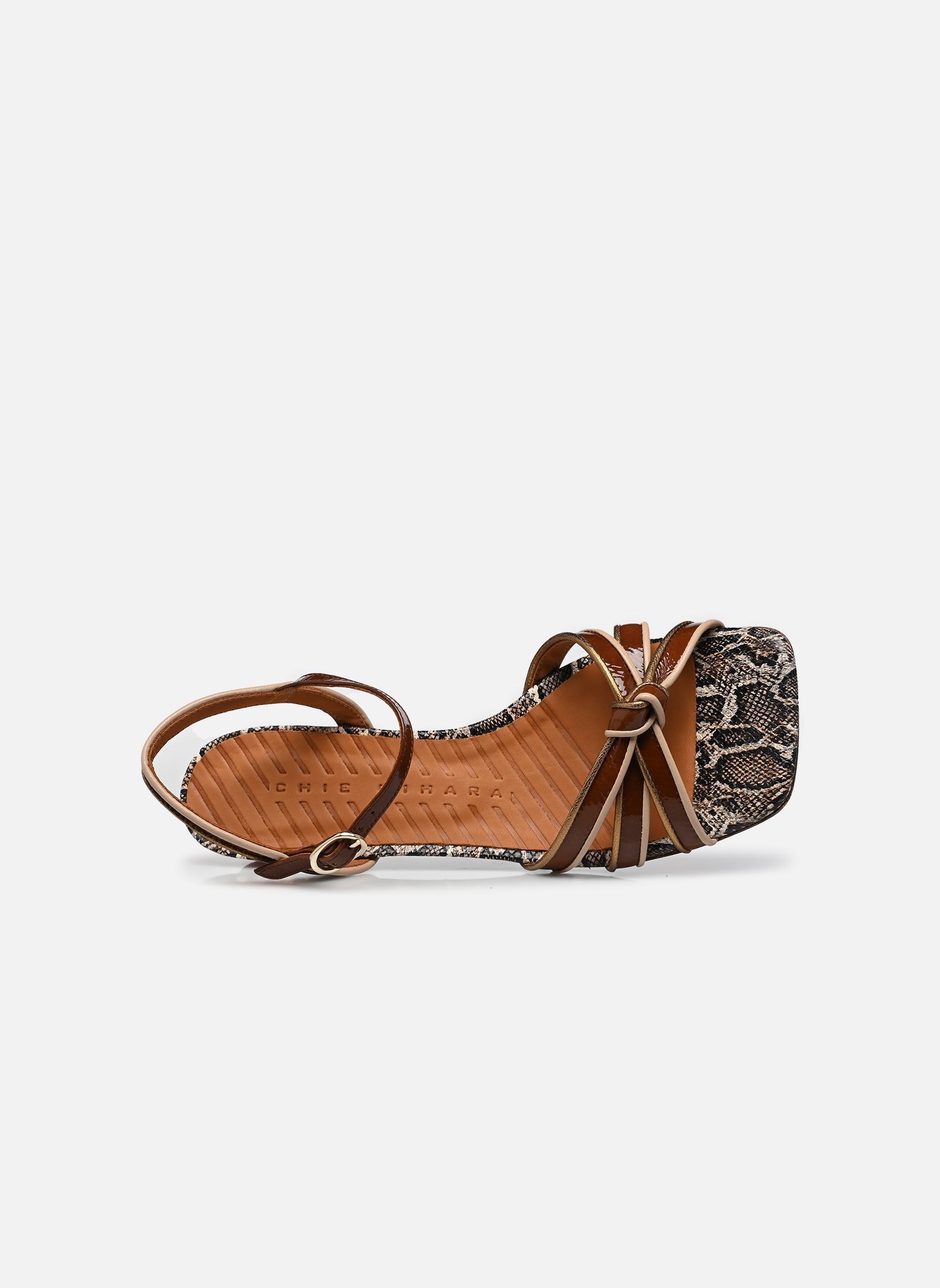 Sandalen YALLAH dames meerkleurig Chie Mihara Sandalen YALLAH dames meerkleurig Sucre castaño Linda tan Dali b