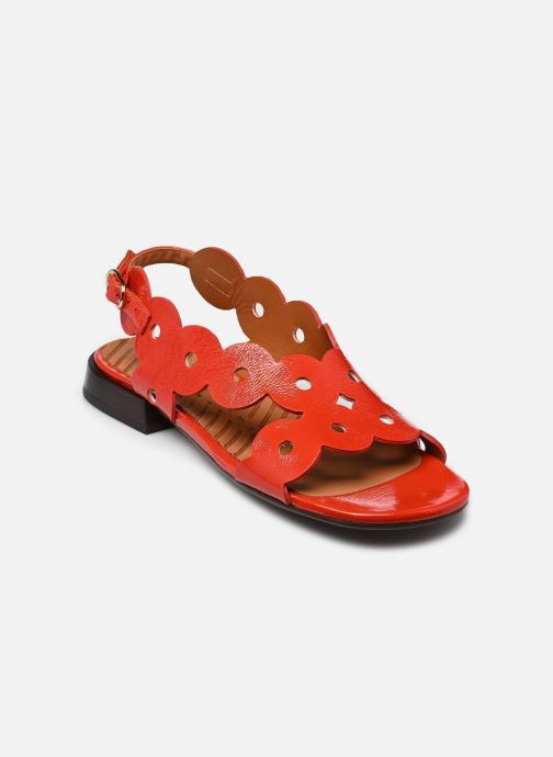 Chie Mihara Platte sandalen TUIDE48 dames rood