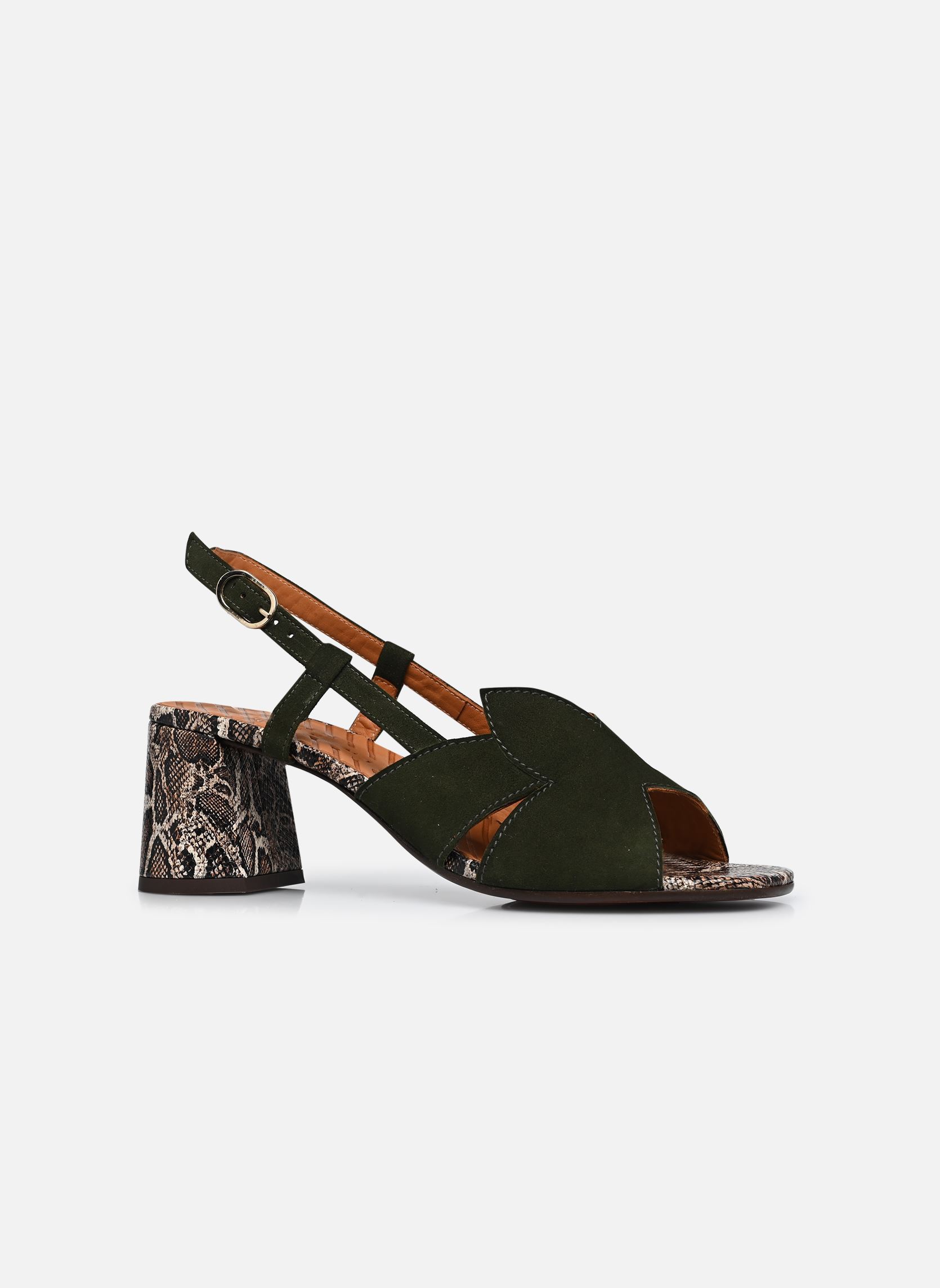 Sandalen RUTTER damen grün Chie Mihara Sandalen RUTTER damen grün ANTE MONTE SERPIN NATUR