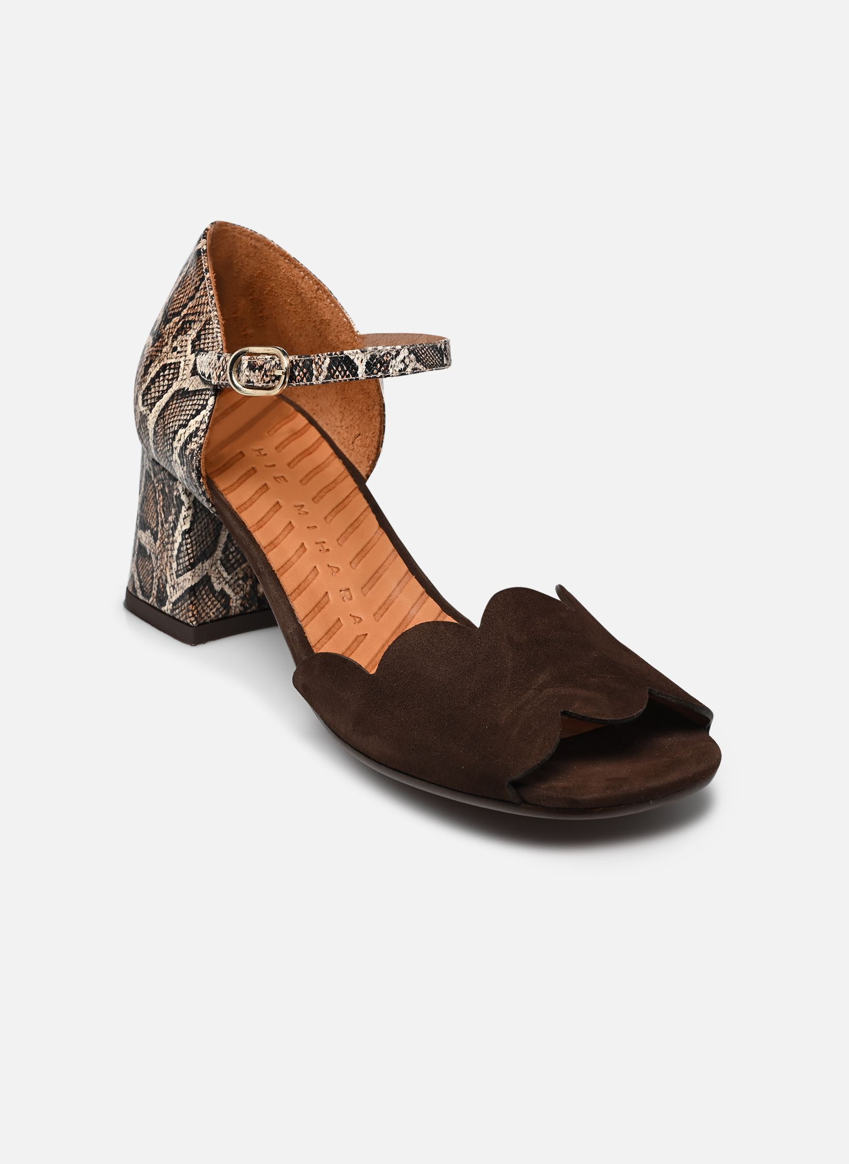 Sandalen LEO dames bruin Chie Mihara Sandalen LEO dames bruin Ante Testa Serpin natur