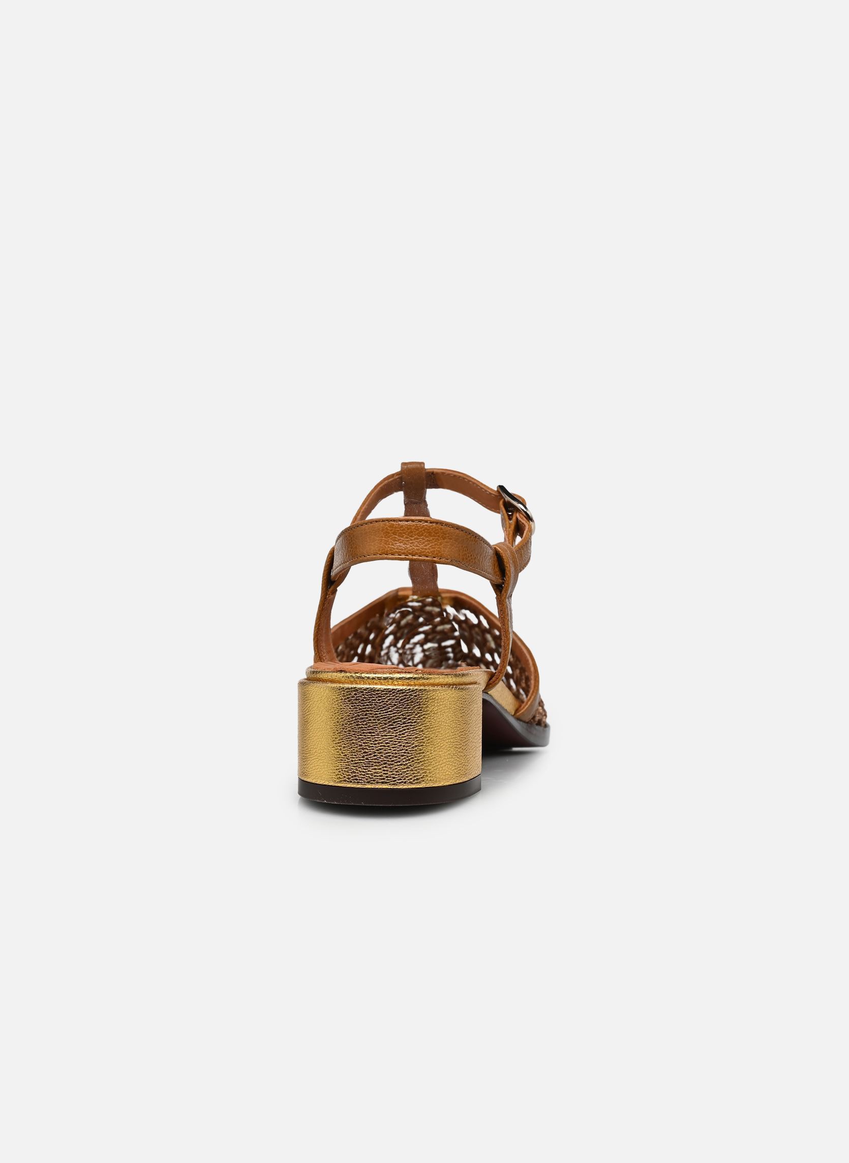 Slingback pumps HAGILA dames bruin Chie Mihara Slingback pumps HAGILA dames bruin Marron Kimera cuero Dali oro