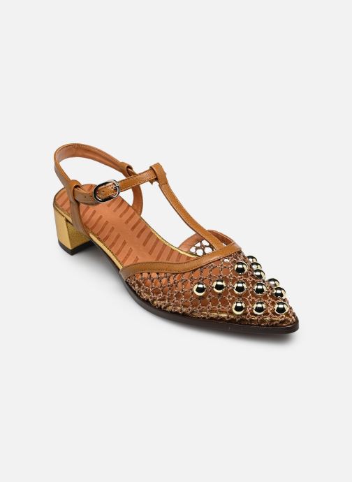 Chie Mihara Escarpins à brides HAGILA femme marron