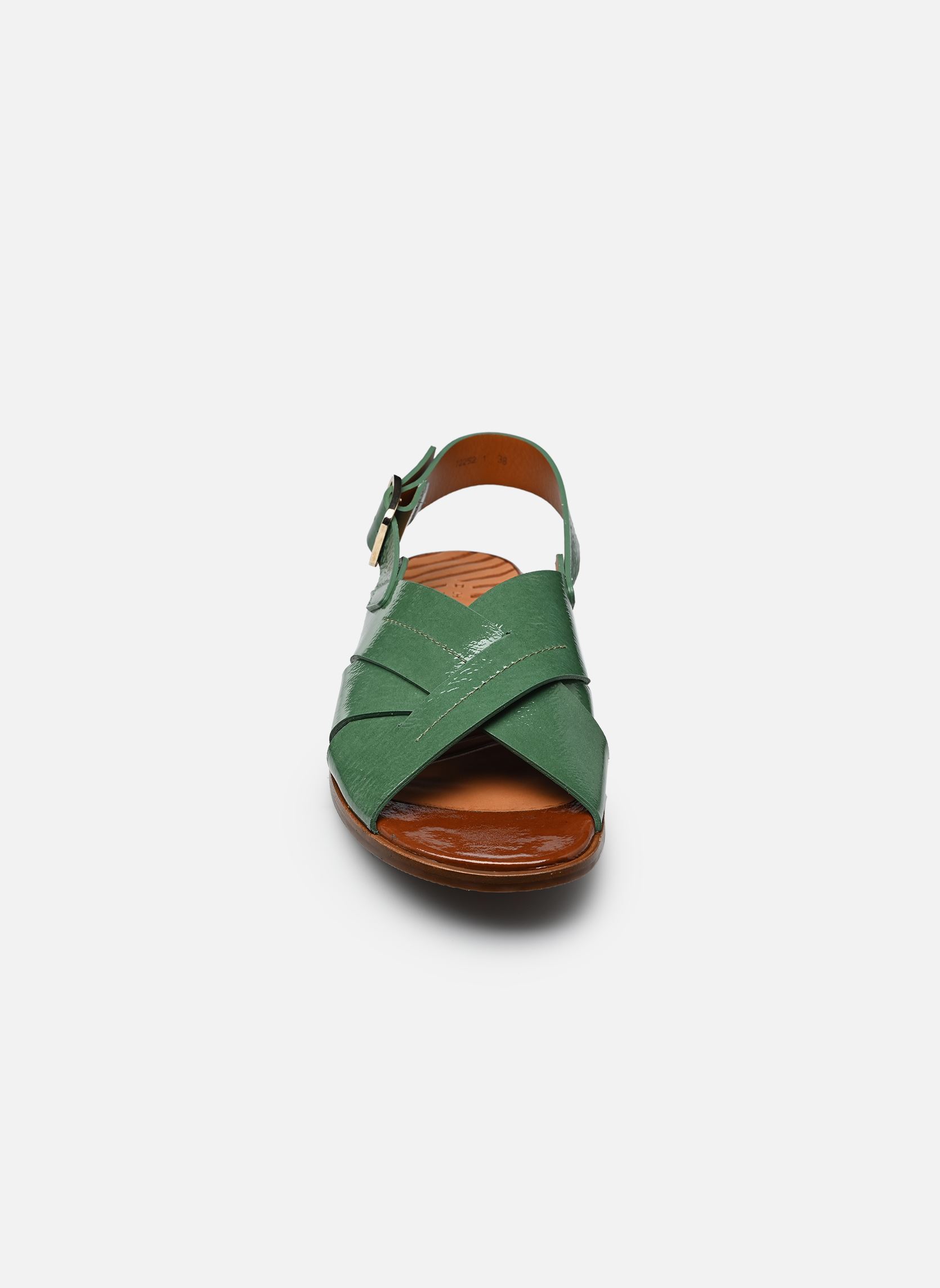 Sandales plates WATATA femme vert Chie Mihara Sandales plates WATATA femme vert Sucre jade Sucre castaño