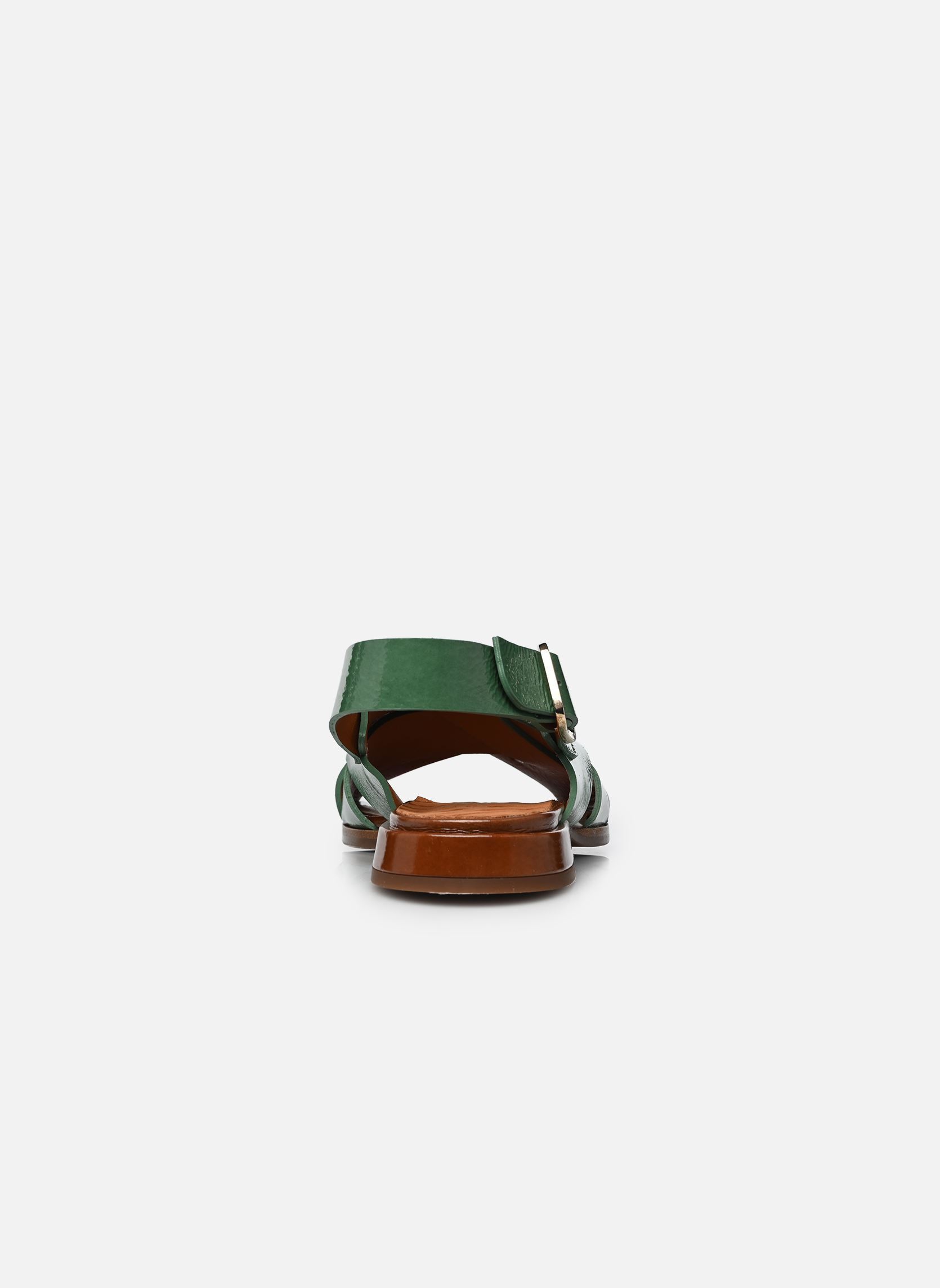 Sandales plates WATATA femme vert Chie Mihara Sandales plates WATATA femme vert Sucre jade Sucre castaño