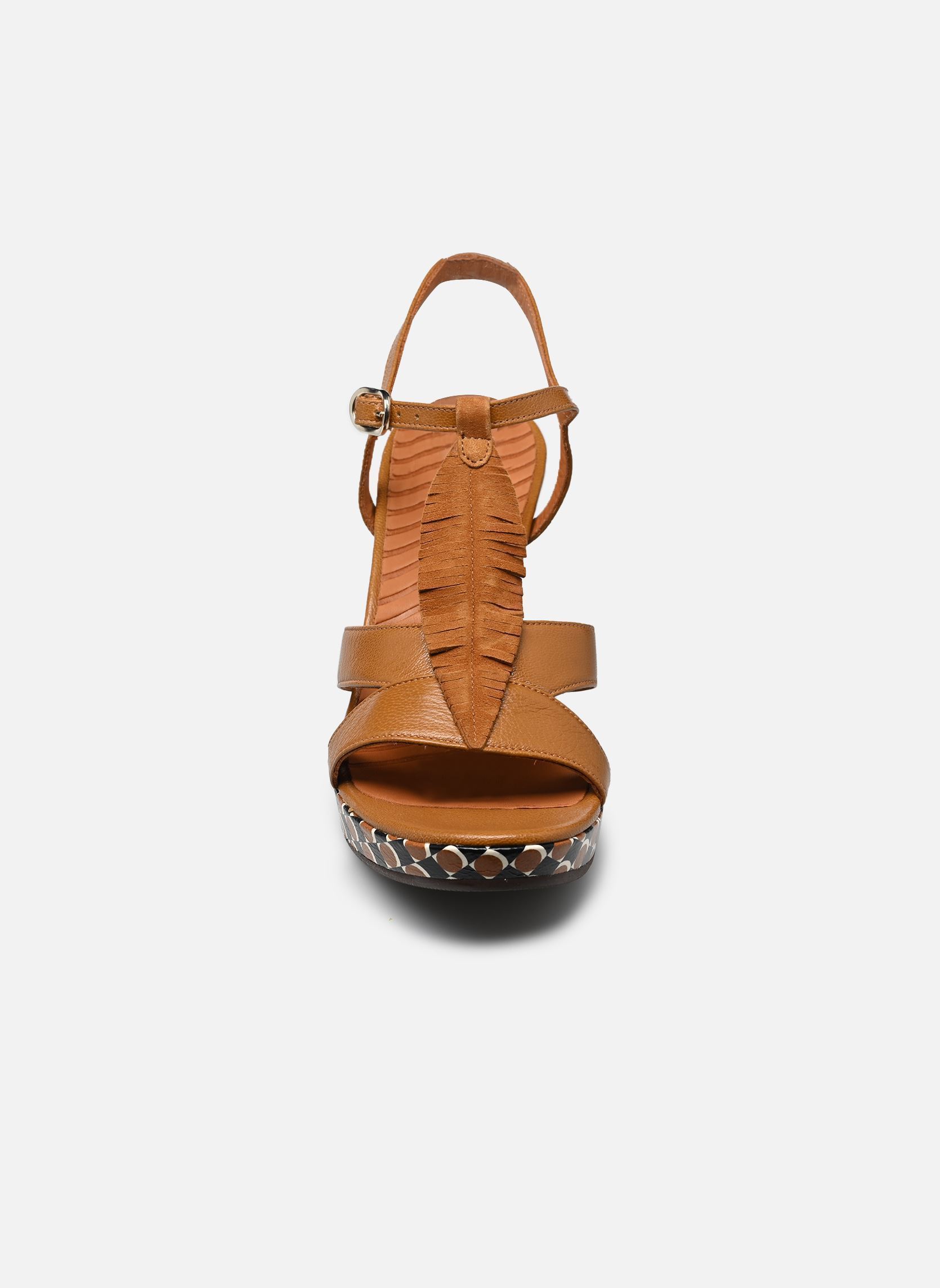 Sandalen KADAT dames bruin Chie Mihara Sandalen KADAT dames bruin Kimera cuero Ante cognac Tego