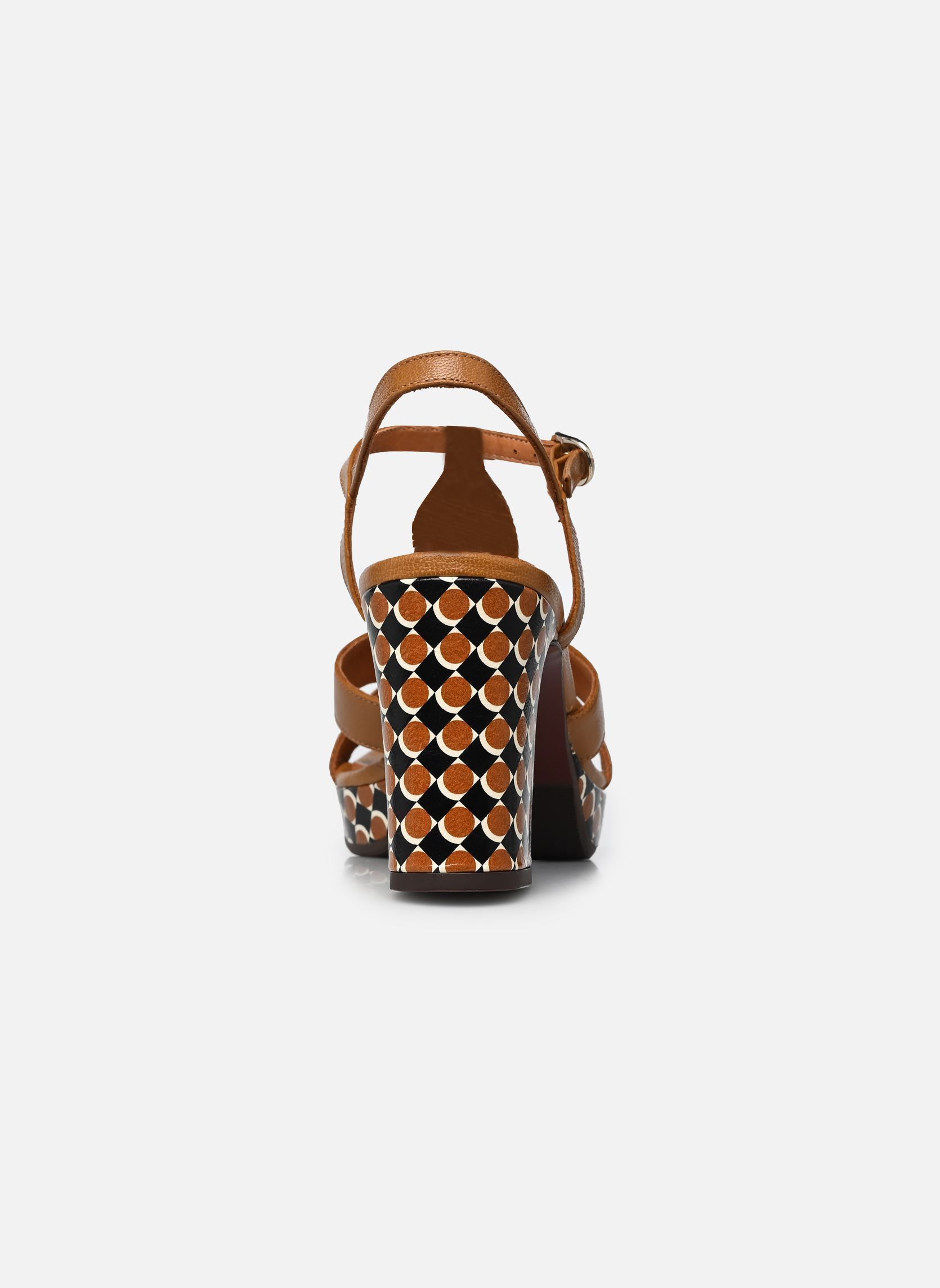 Sandalen KADAT dames bruin Chie Mihara Sandalen KADAT dames bruin Kimera cuero Ante cognac Tego