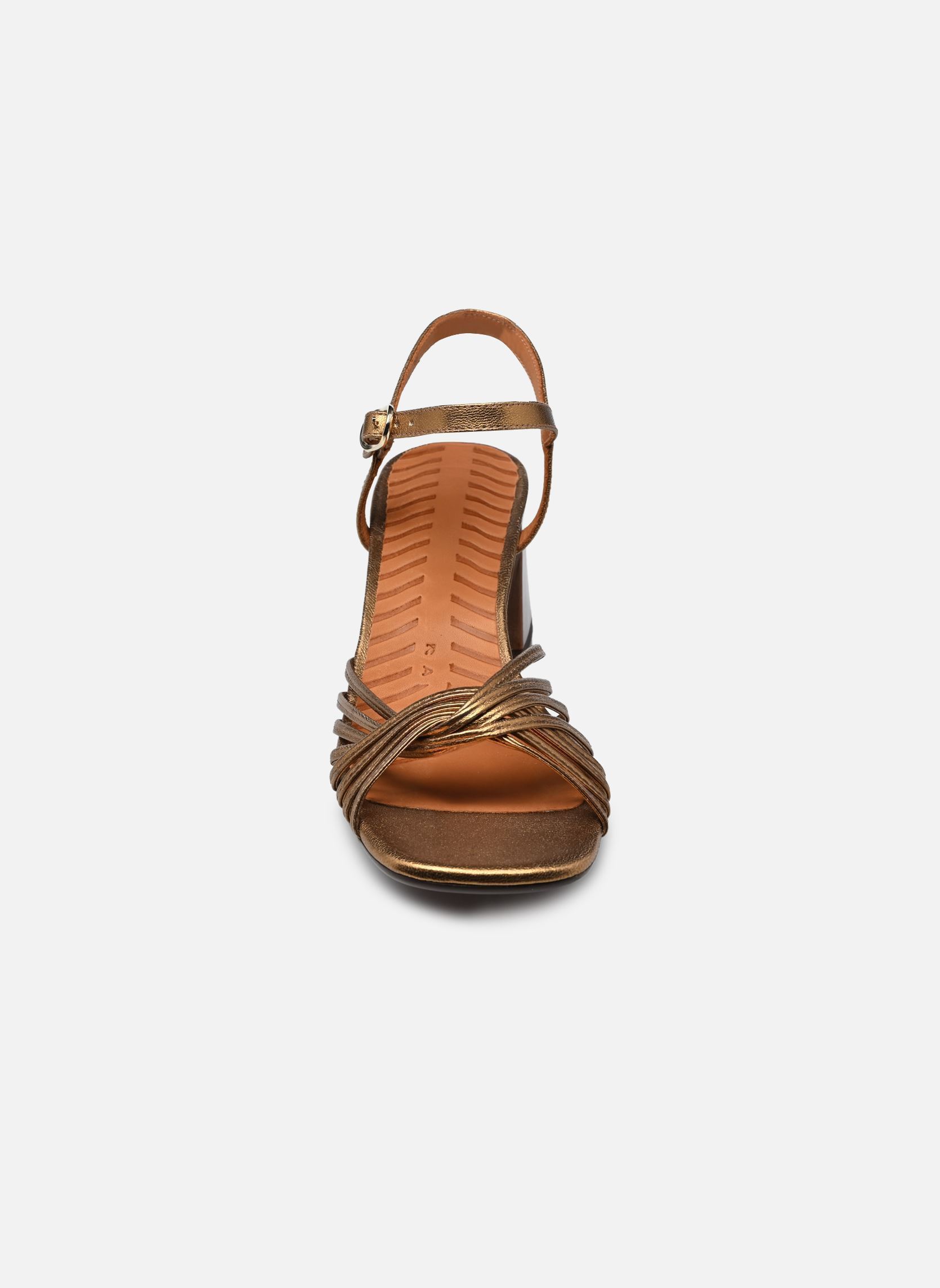 Sandalias LESKE mujer oro y bronce Chie Mihara Sandalias LESKE mujer oro y bronce Dali bronce Sucre castaño