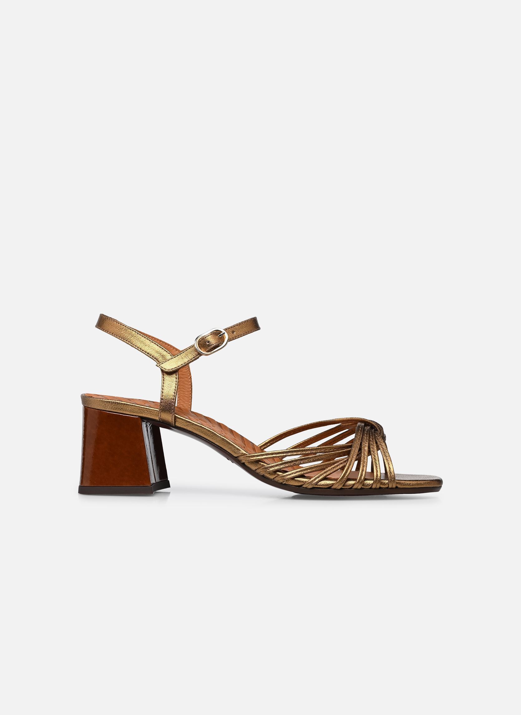 Sandalias LESKE mujer oro y bronce Chie Mihara Sandalias LESKE mujer oro y bronce Dali bronce Sucre castaño
