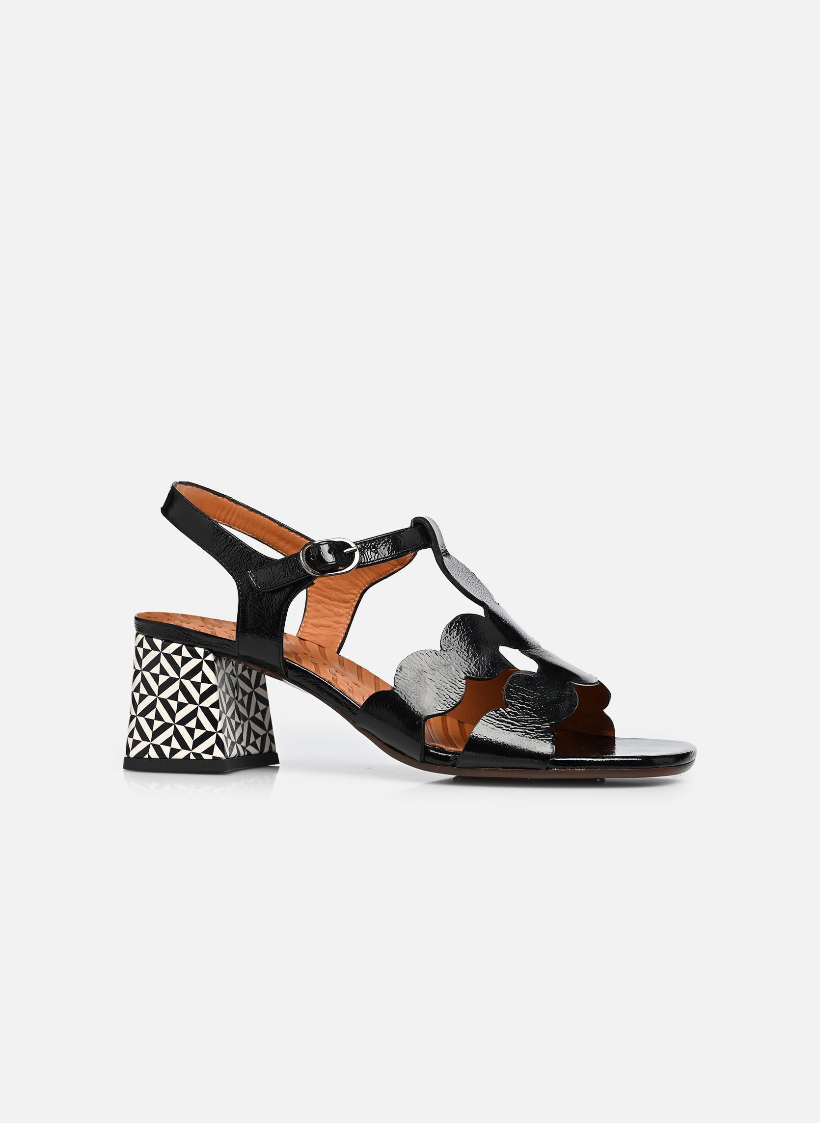 Sandalen LINAZA dames zwart Chie Mihara Sandalen LINAZA dames zwart Sucre negro Britain negro