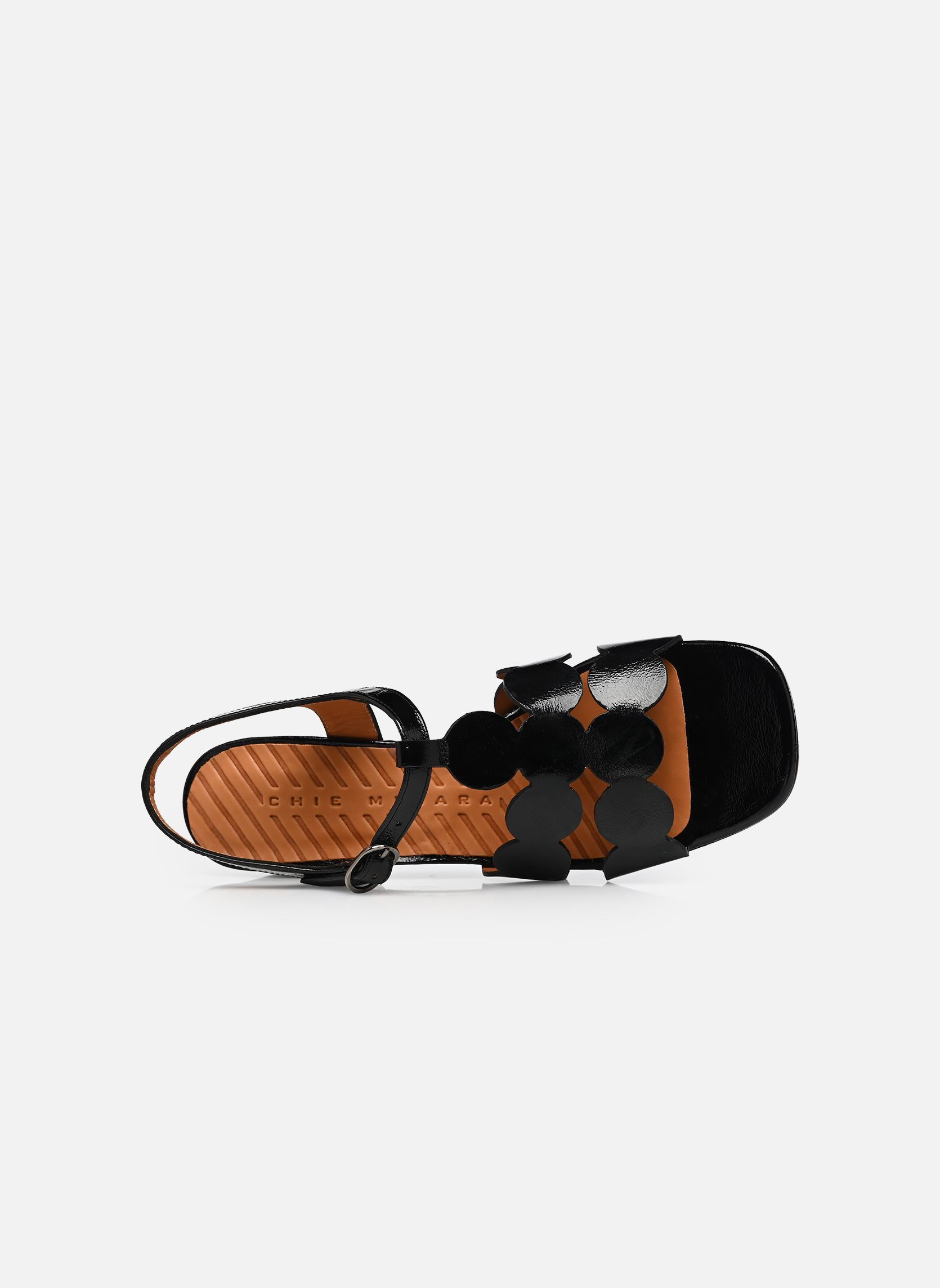 Sandalen LINAZA dames zwart Chie Mihara Sandalen LINAZA dames zwart Sucre negro Britain negro