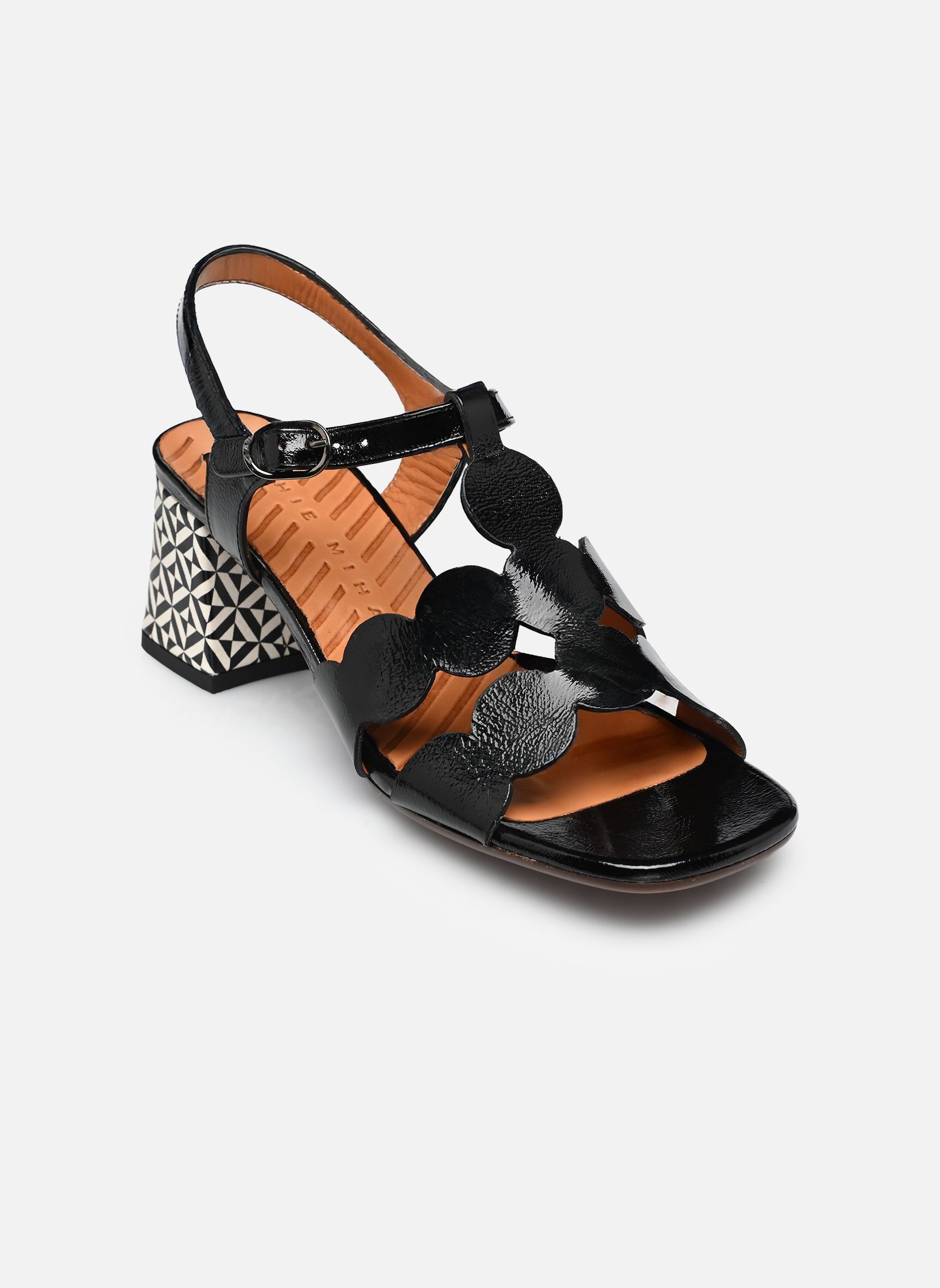 Sandalen LINAZA dames zwart Chie Mihara Sandalen LINAZA dames zwart Sucre negro Britain negro