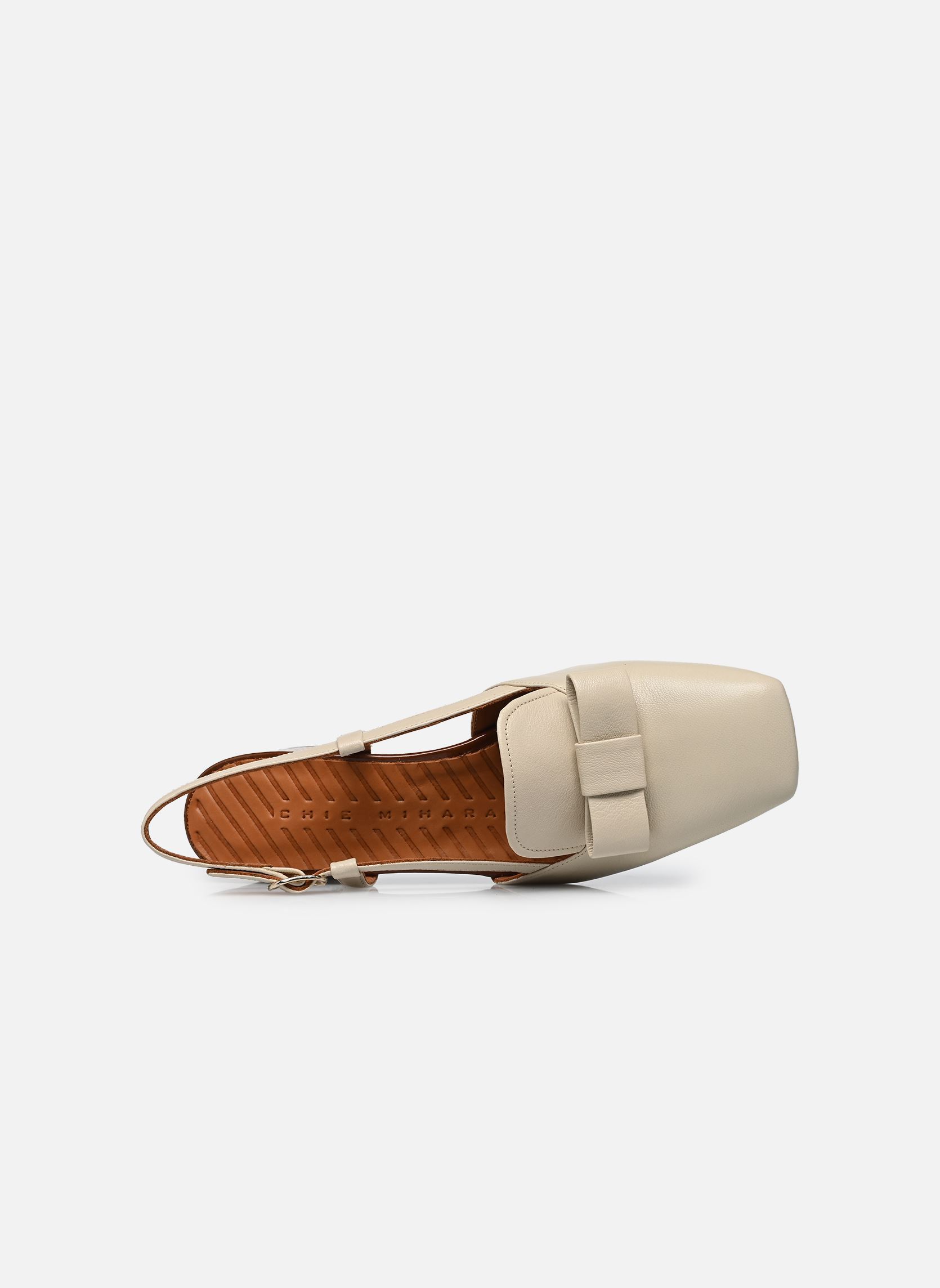 Slingback pumps VYLA dames wit Chie Mihara Slingback pumps VYLA dames wit Kimera leche Sucre castaño Sho