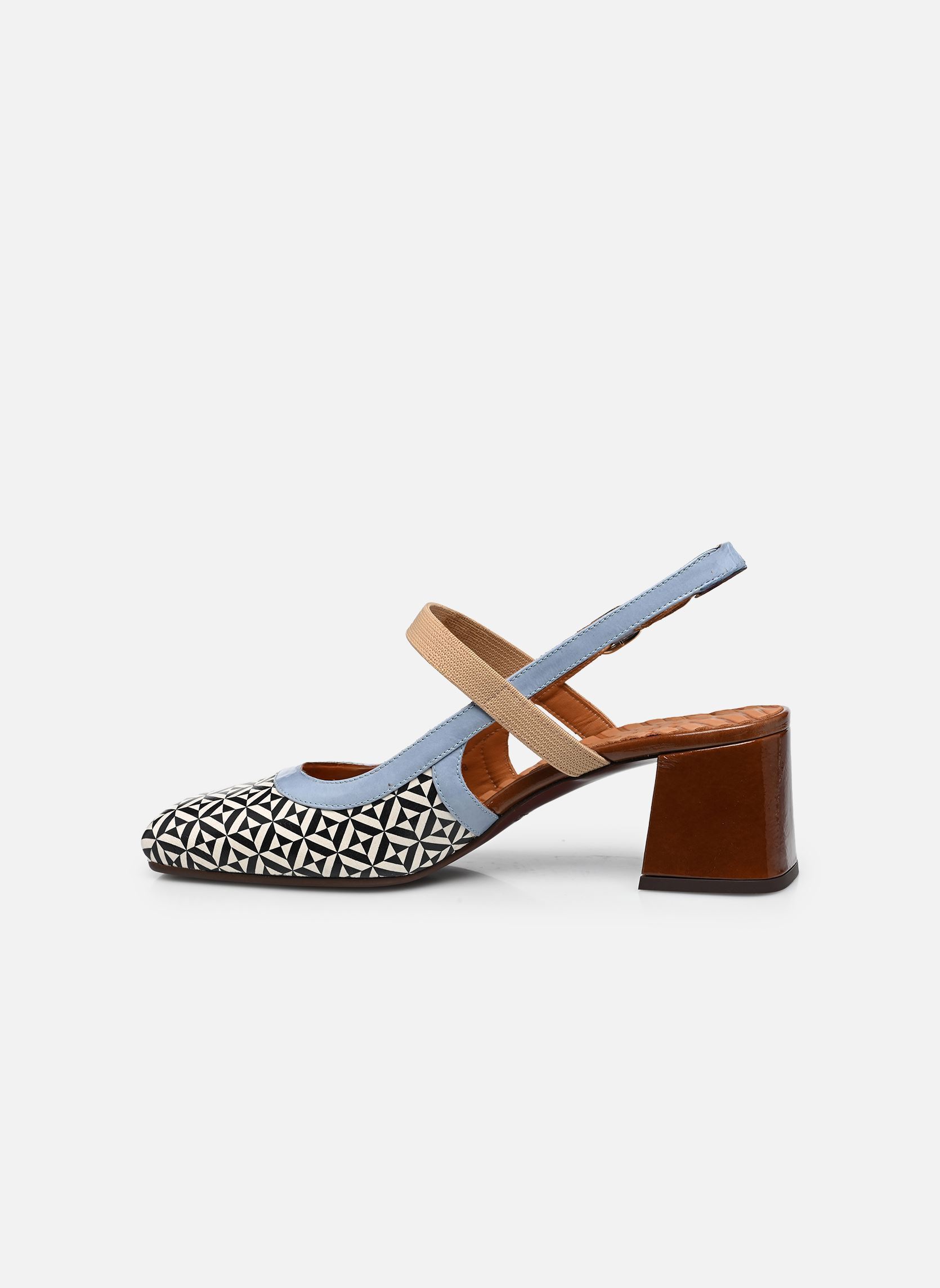 Pumps mit Riemchen VOYAGE48 damen mehrfarbig Chie Mihara Pumps mit Riemchen VOYAGE48 damen mehrfarbig Britain negro Sucre cielo Sucr