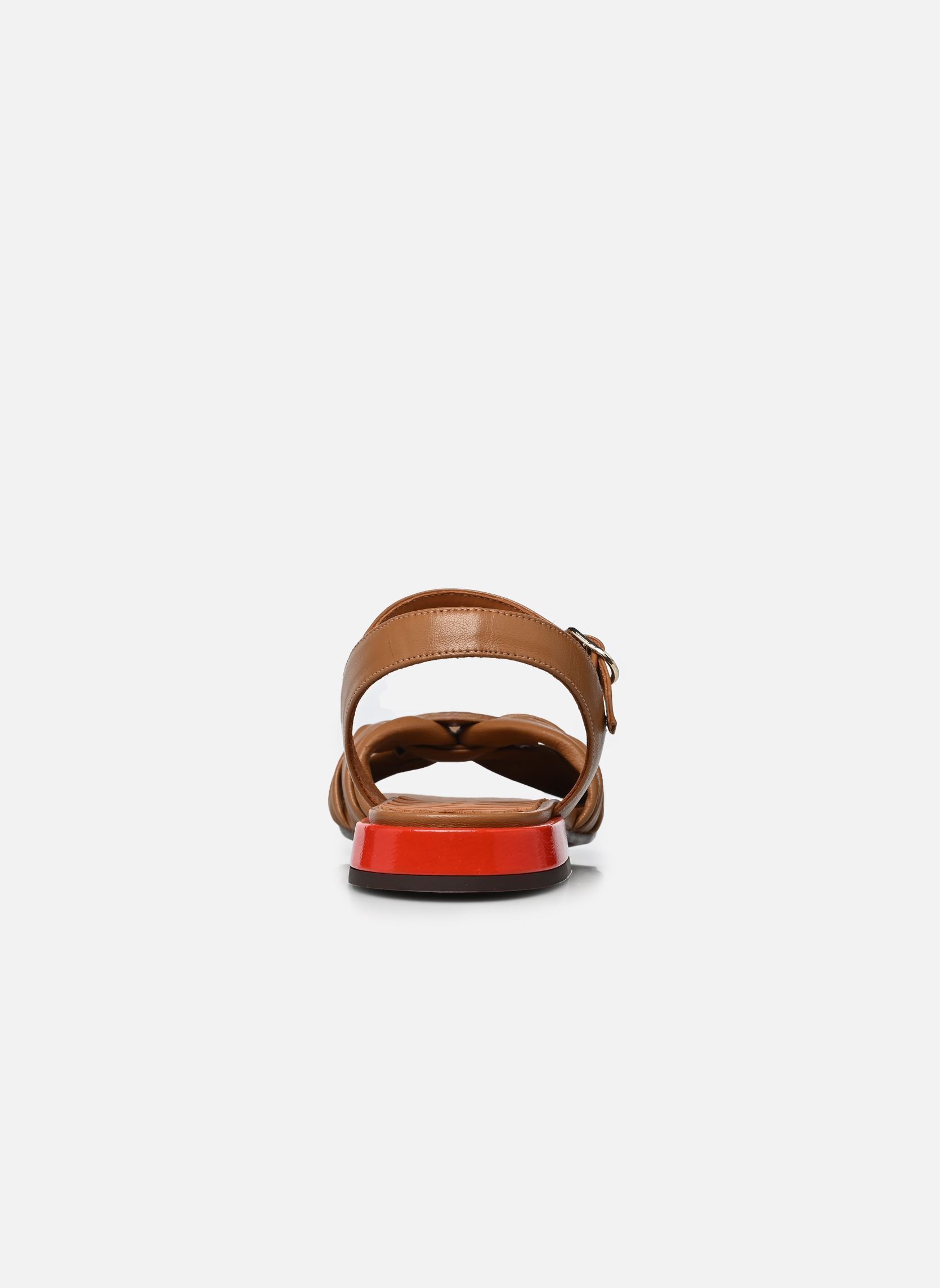 Platte sandalen TUSACK dames bruin Chie Mihara Platte sandalen TUSACK dames bruin Linda camel Sucre tomate