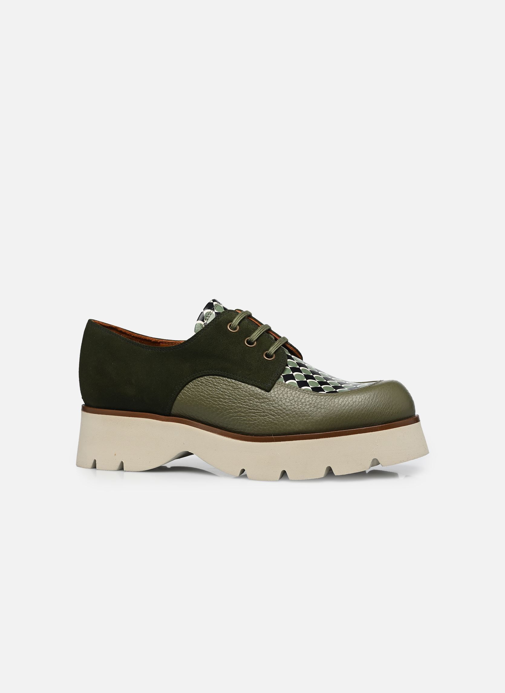 Derbies XULIA femme vert Chie Mihara Derbies XULIA femme vert Sandonis mili Ante monte Tego