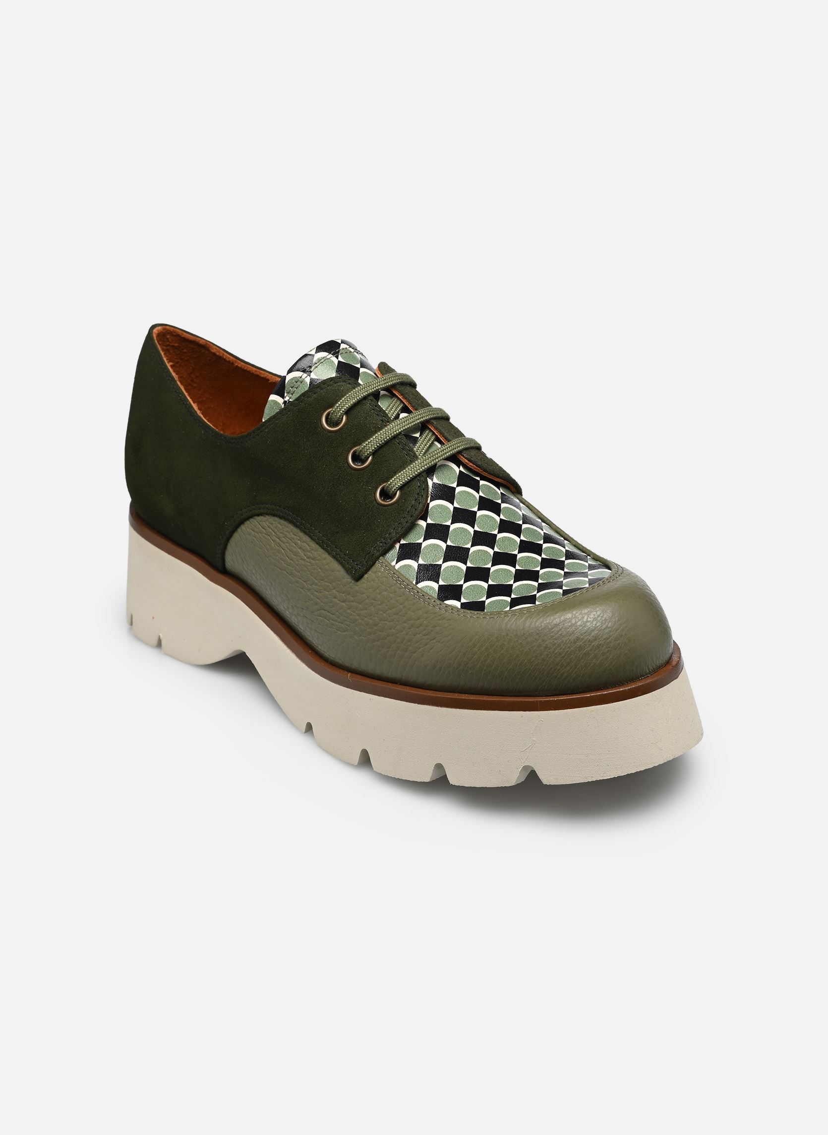 Derbies XULIA femme vert Chie Mihara Derbies XULIA femme vert Sandonis mili Ante monte Tego