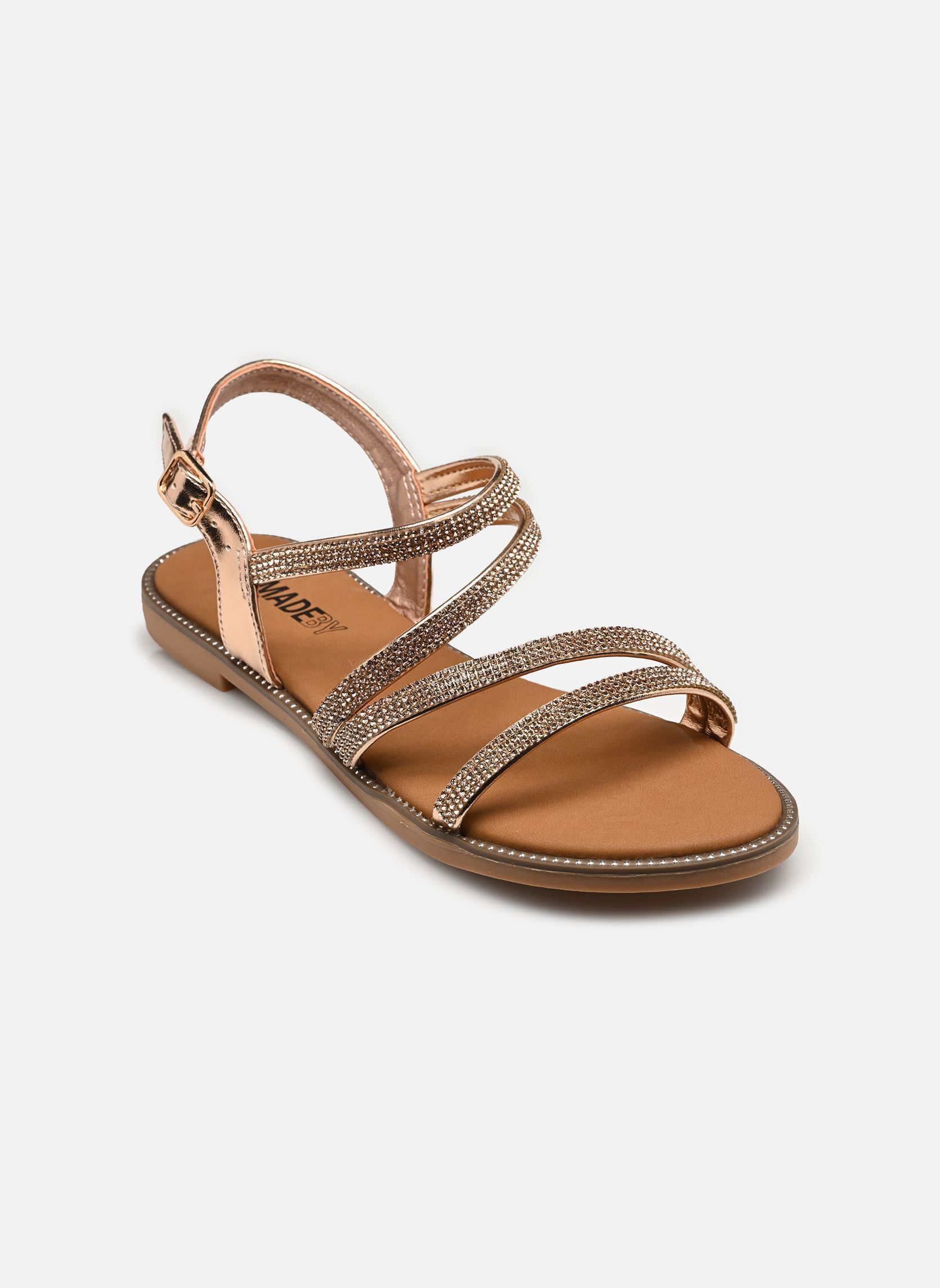 Sandales Sandale THEPAULA femme argent MADE BY Sandales Sandale THEPAULA femme argent ROSE