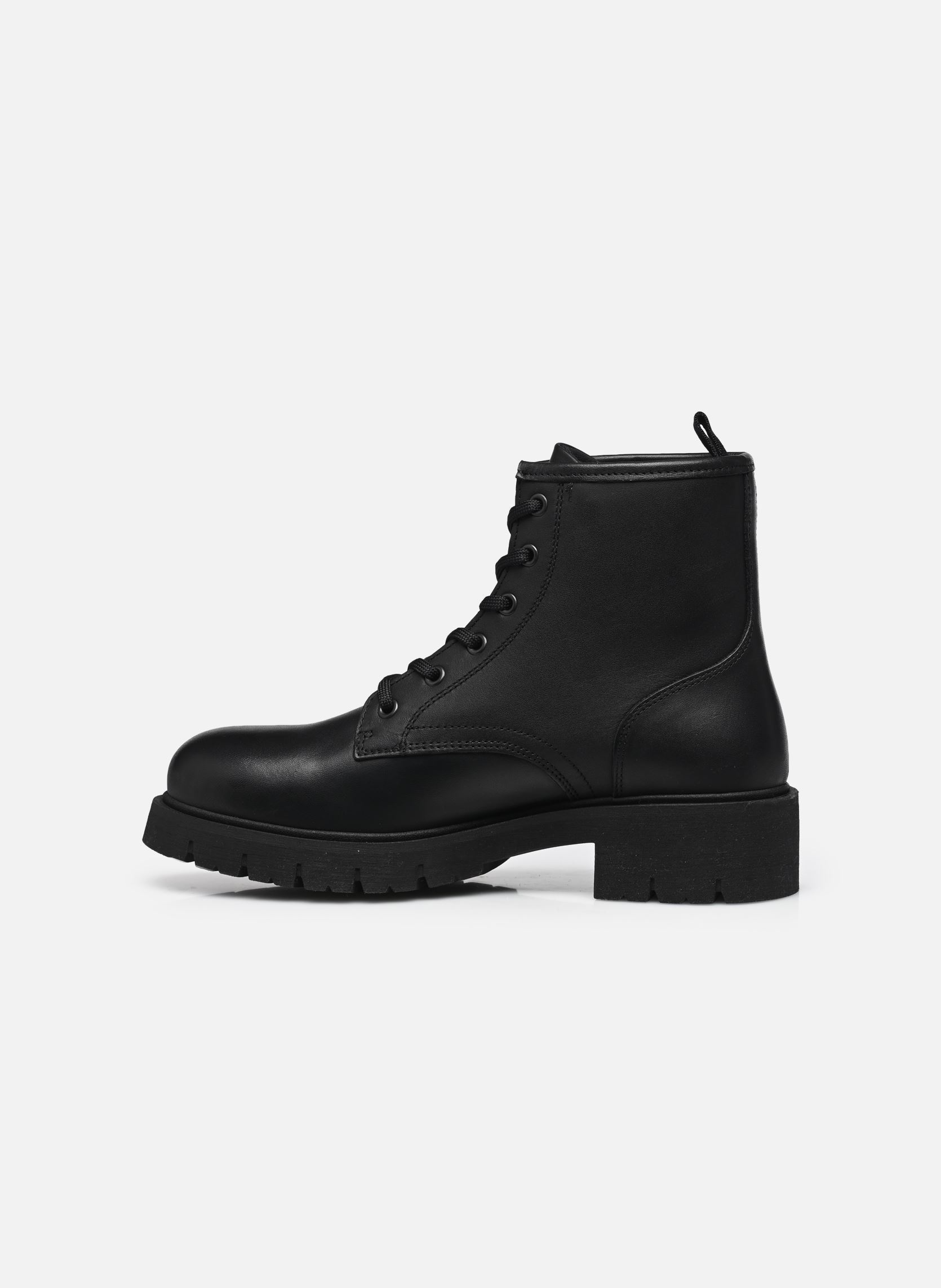Geschnürte Stiefeletten TJW LACE UP LEATHER damen schwarz Tommy Jeans Geschnürte Stiefeletten TJW LACE UP LEATHER damen schwarz BLACK