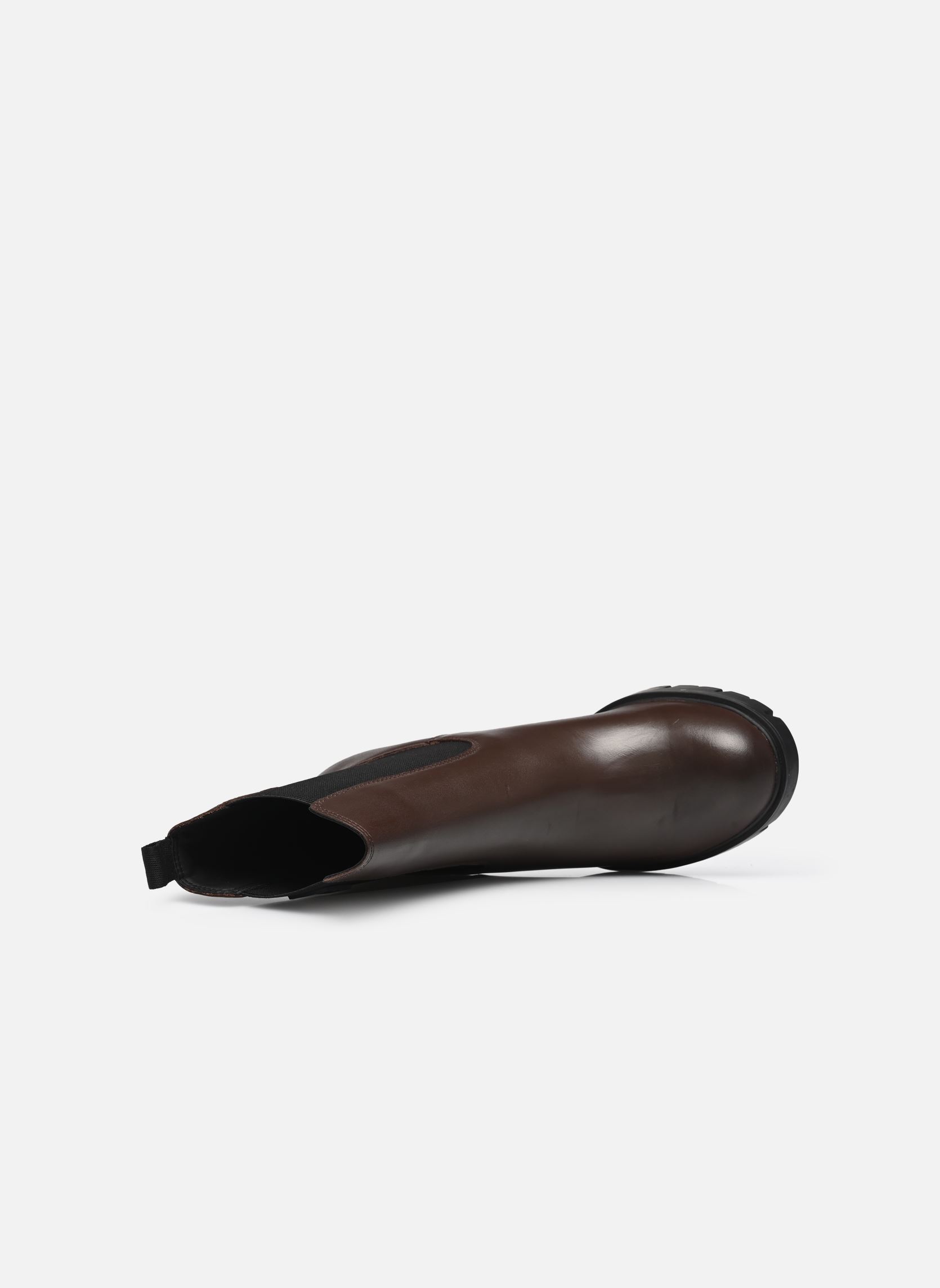 Bottines basses TJW LEATHER HEEL BOO femme marron Tommy Jeans Bottines basses TJW LEATHER HEEL BOO femme marron BROWN