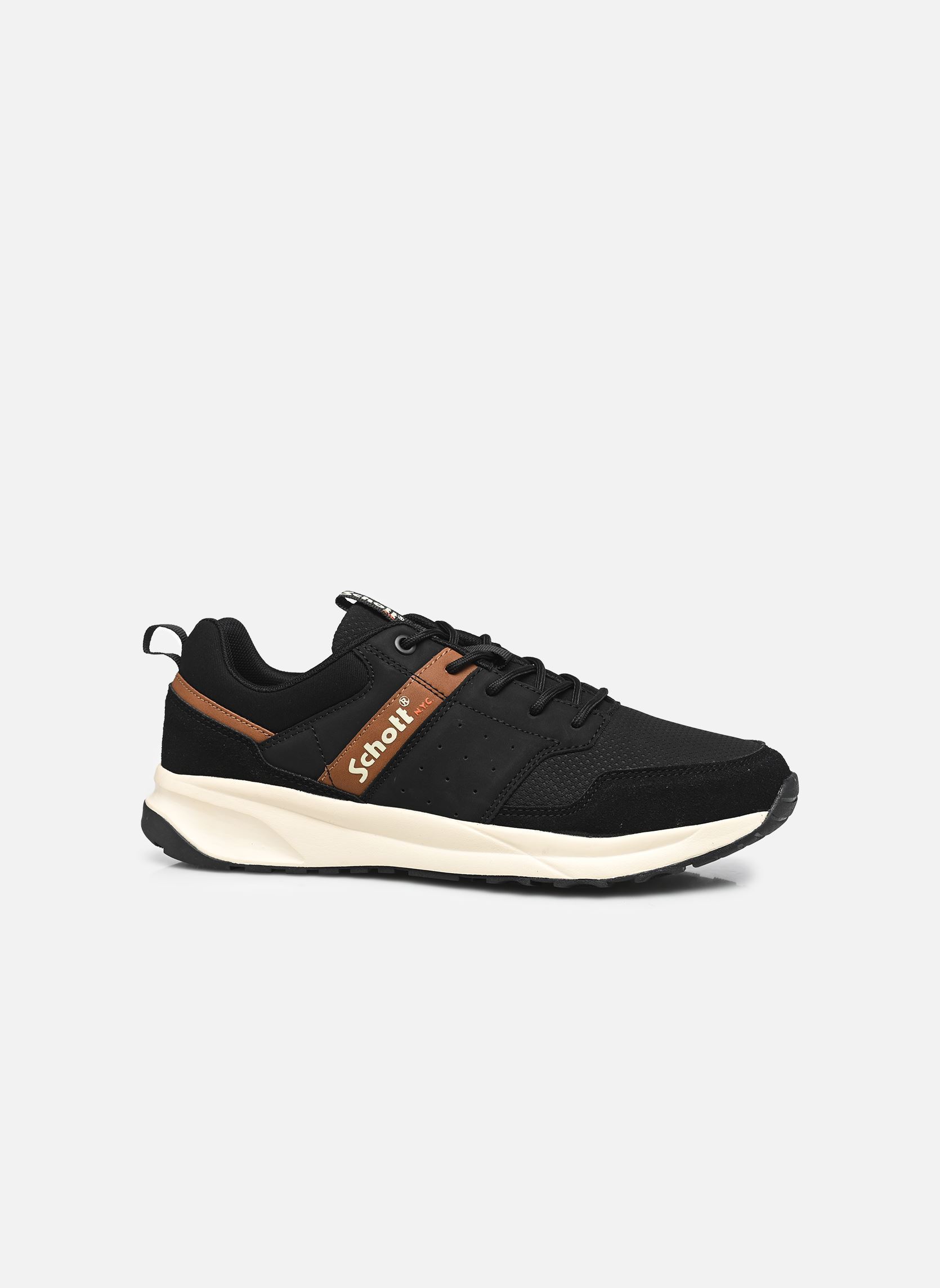 Sneakers FUGIO-M heren zwart Schott Sneakers FUGIO-M heren zwart Black