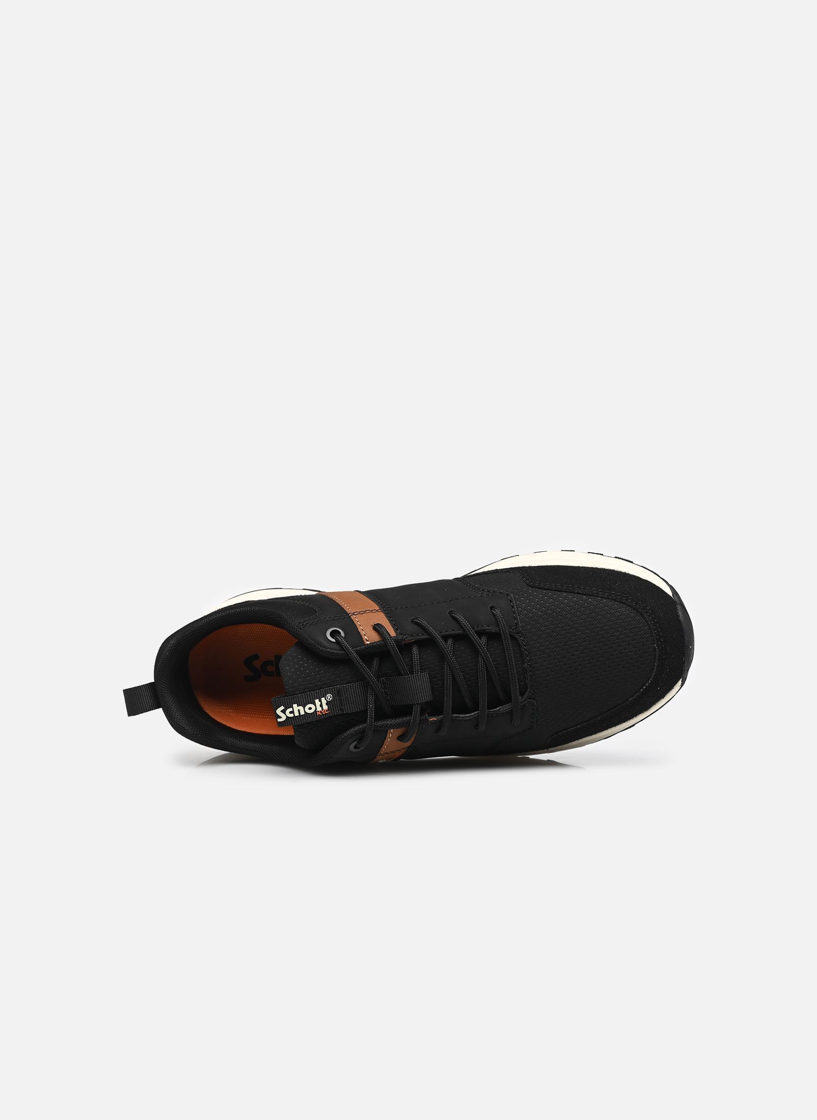 Sneakers FUGIO-M heren zwart Schott Sneakers FUGIO-M heren zwart Black