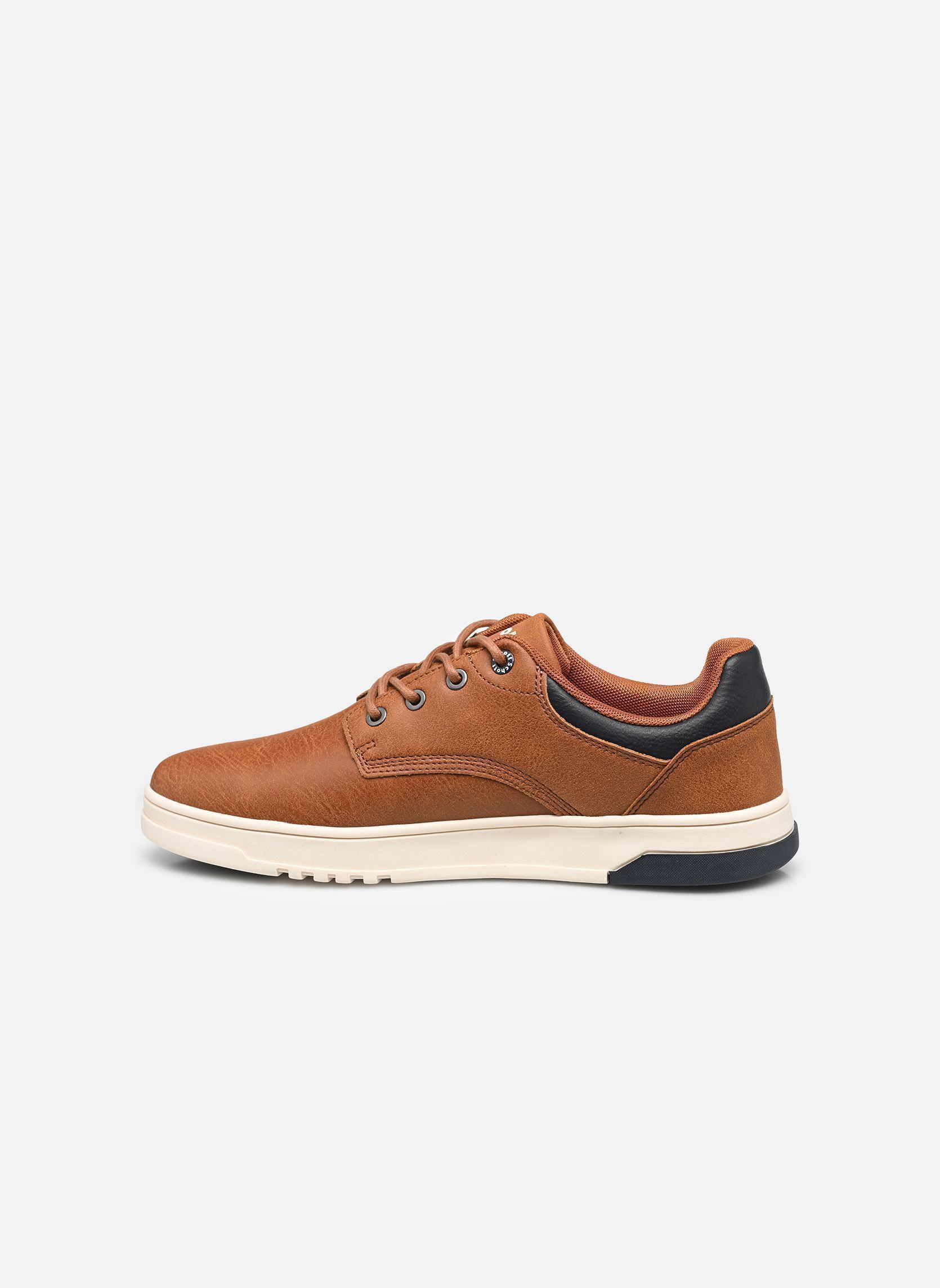 Sneakers BURLEY-M heren bruin Schott Sneakers BURLEY-M heren bruin Brown Navy