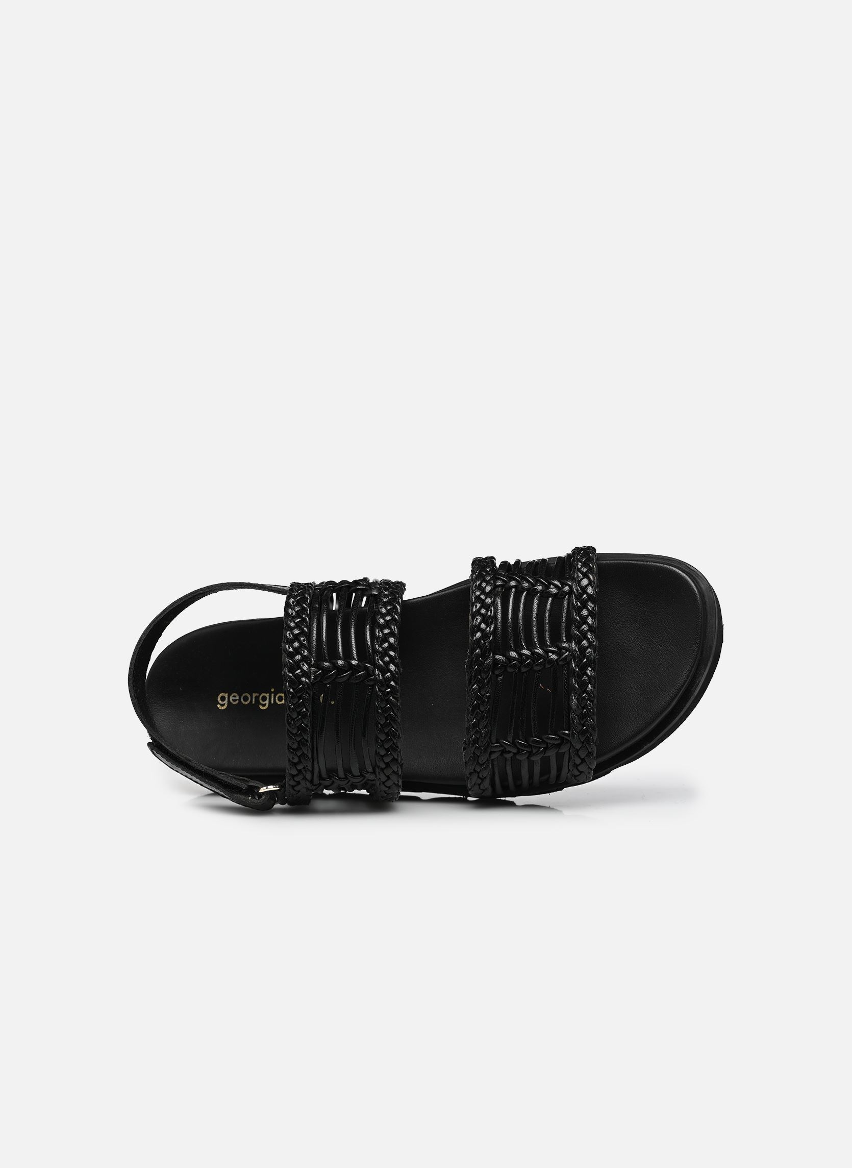 Platte sandalen Koulib - sandales dames zwart Georgia Rose Platte sandalen Koulib - sandales dames zwart Noir