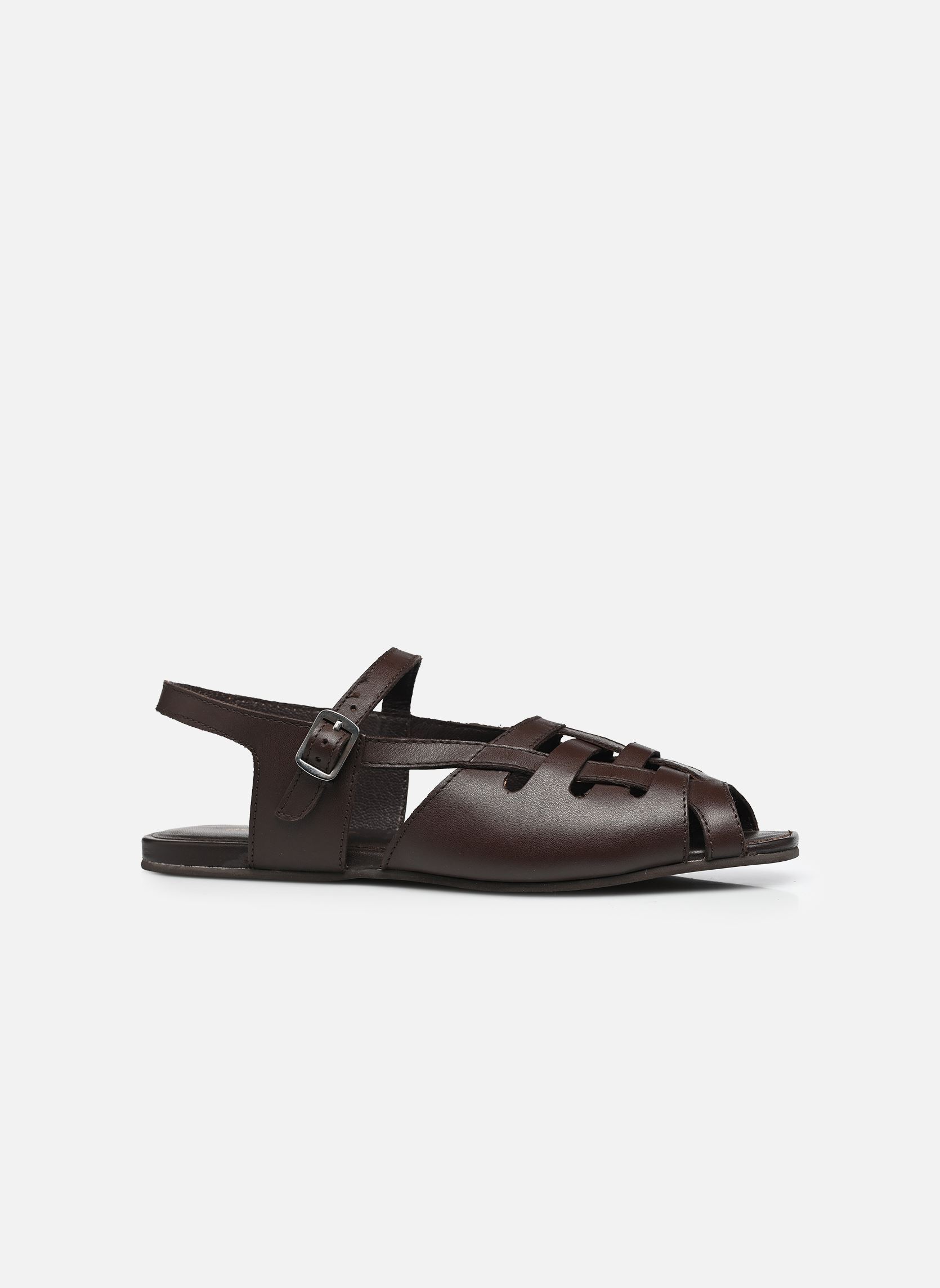 Platte sandalen Kaji - sandales dames bruin Georgia Rose Platte sandalen Kaji - sandales dames bruin Chocolat