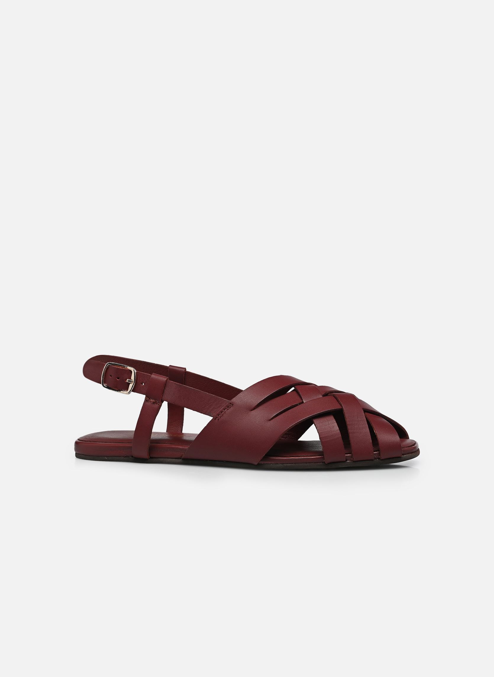 Platte sandalen Kufi - sandales dames bordeaux Georgia Rose Platte sandalen Kufi - sandales dames bordeaux BORDEAUX